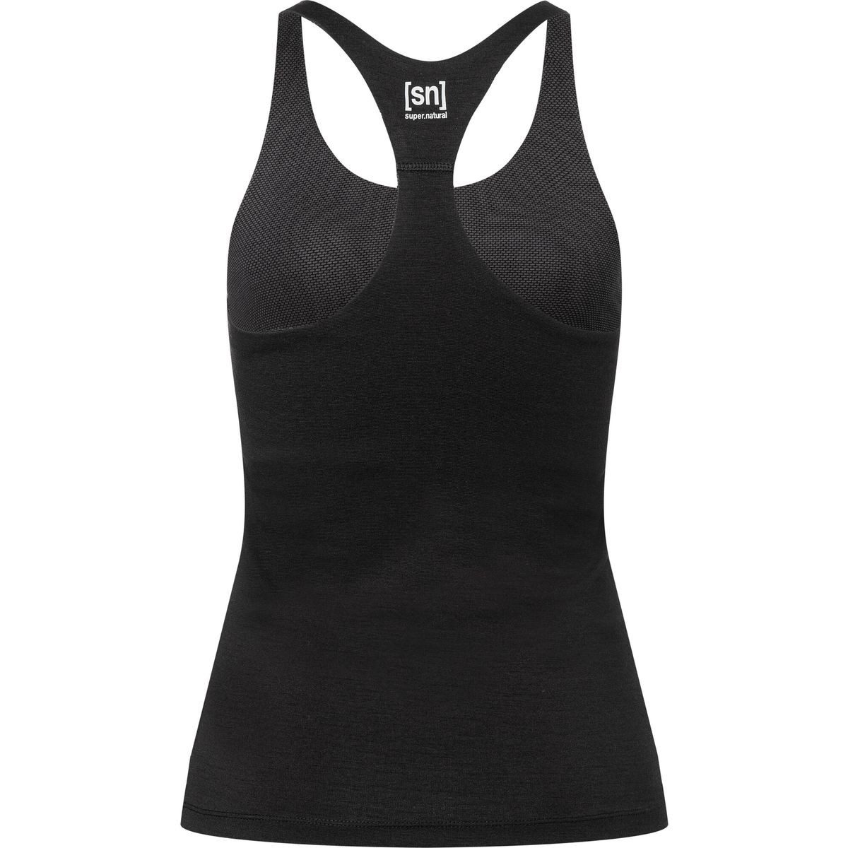 SUPER.NATURAL Tanktop W Sporty TOP Vielseitiges Damen-Sporttop aus Merinowolle mit integriertem BH und