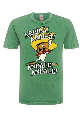 LOGOSHIRT T-Shirt Looney Tunes - Speedy Gonzales mit lizenziertem Print