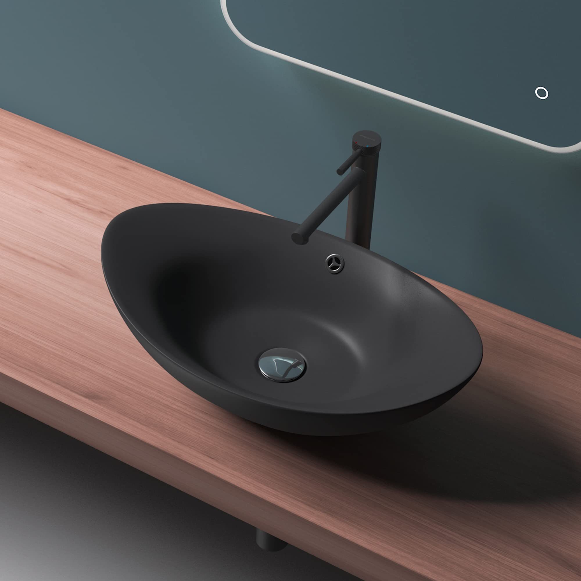 Mai & Mai Aufsatzwaschbecken Br818 Oval günstig online kaufen