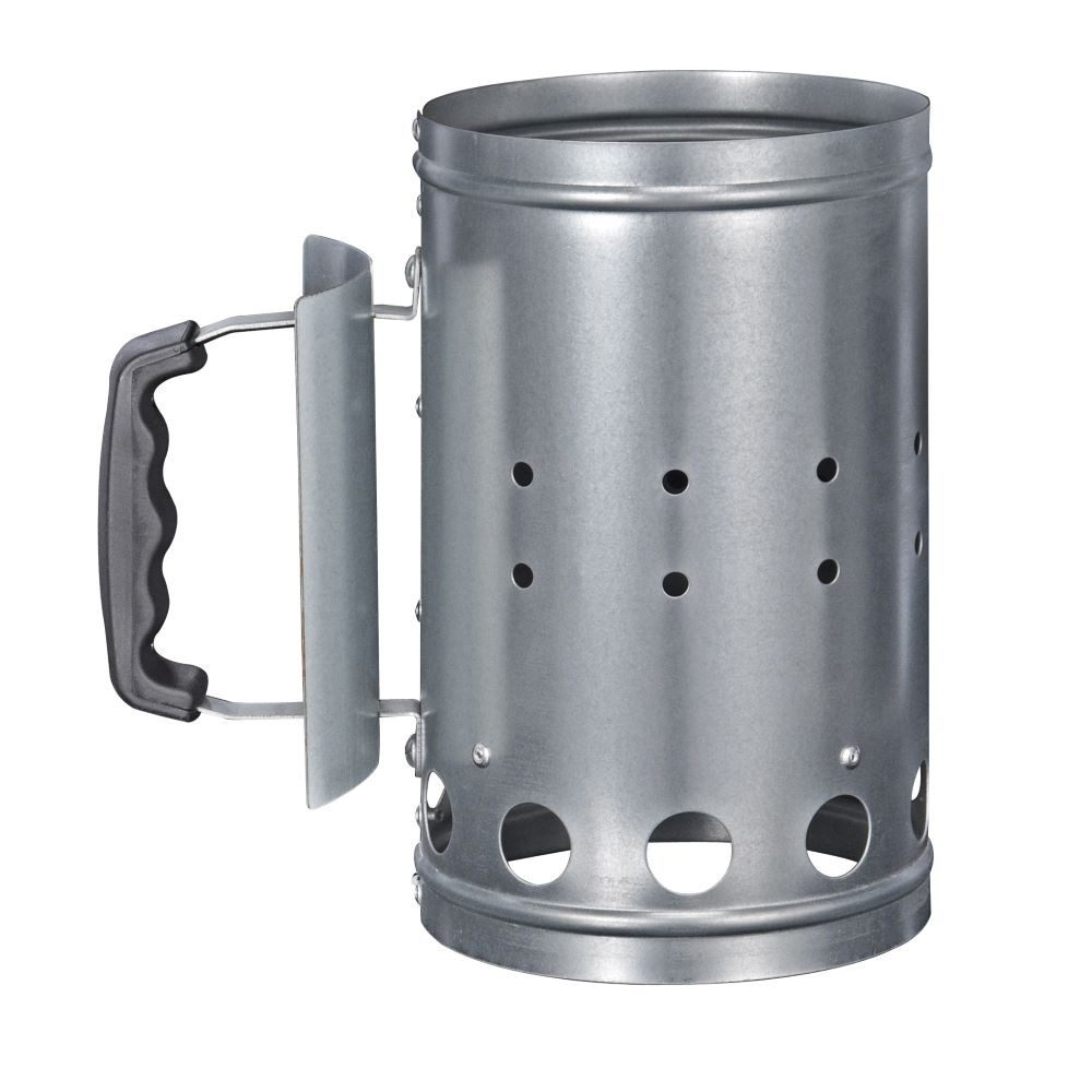 Haushalt International Pflanzkübel Haushalt International Anzündkamin aus Metall - Kohlestarter