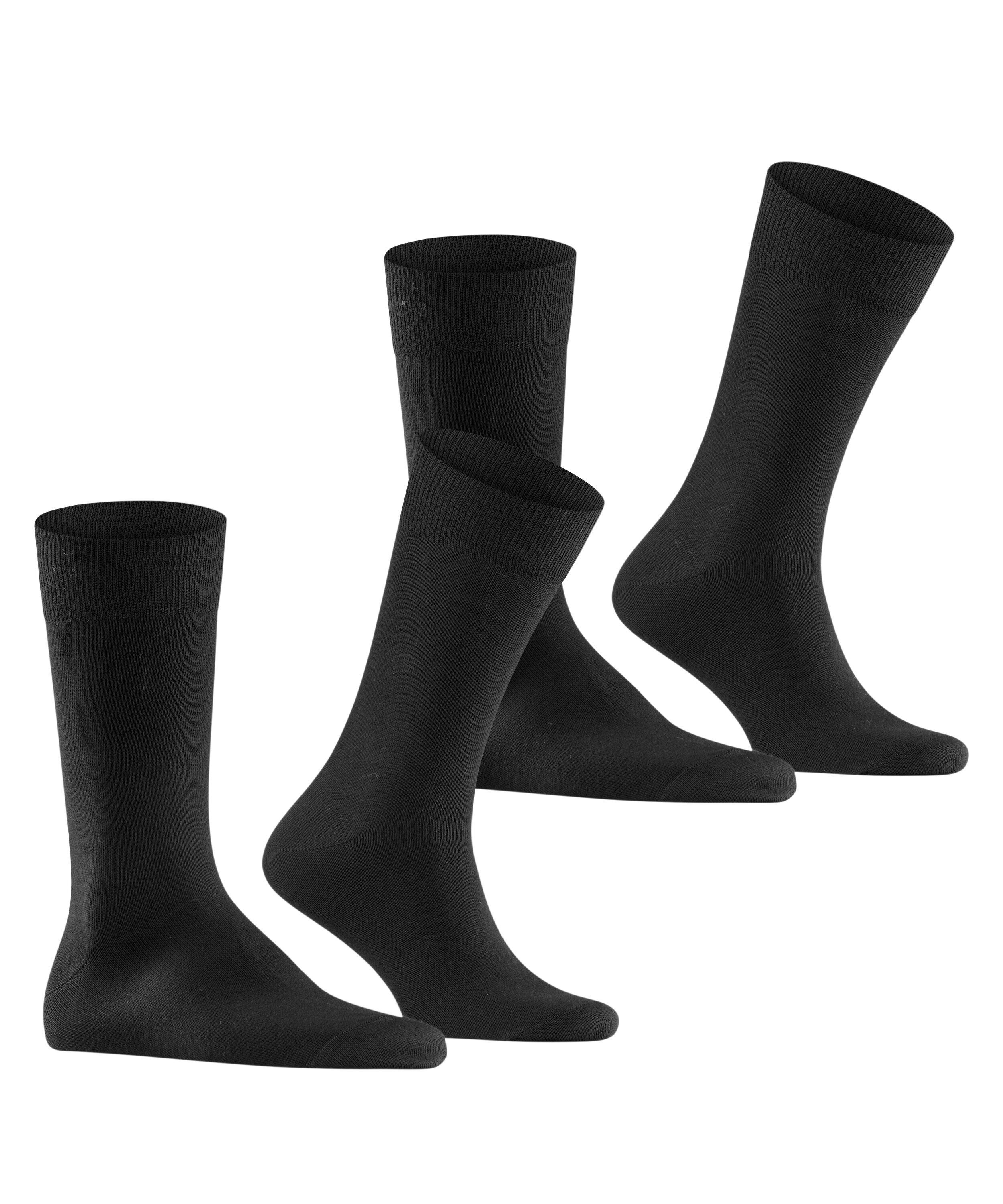 Burlington Socken Everyday 2-Pack (2-Paar) aus weicher gekämmter Baumwolle