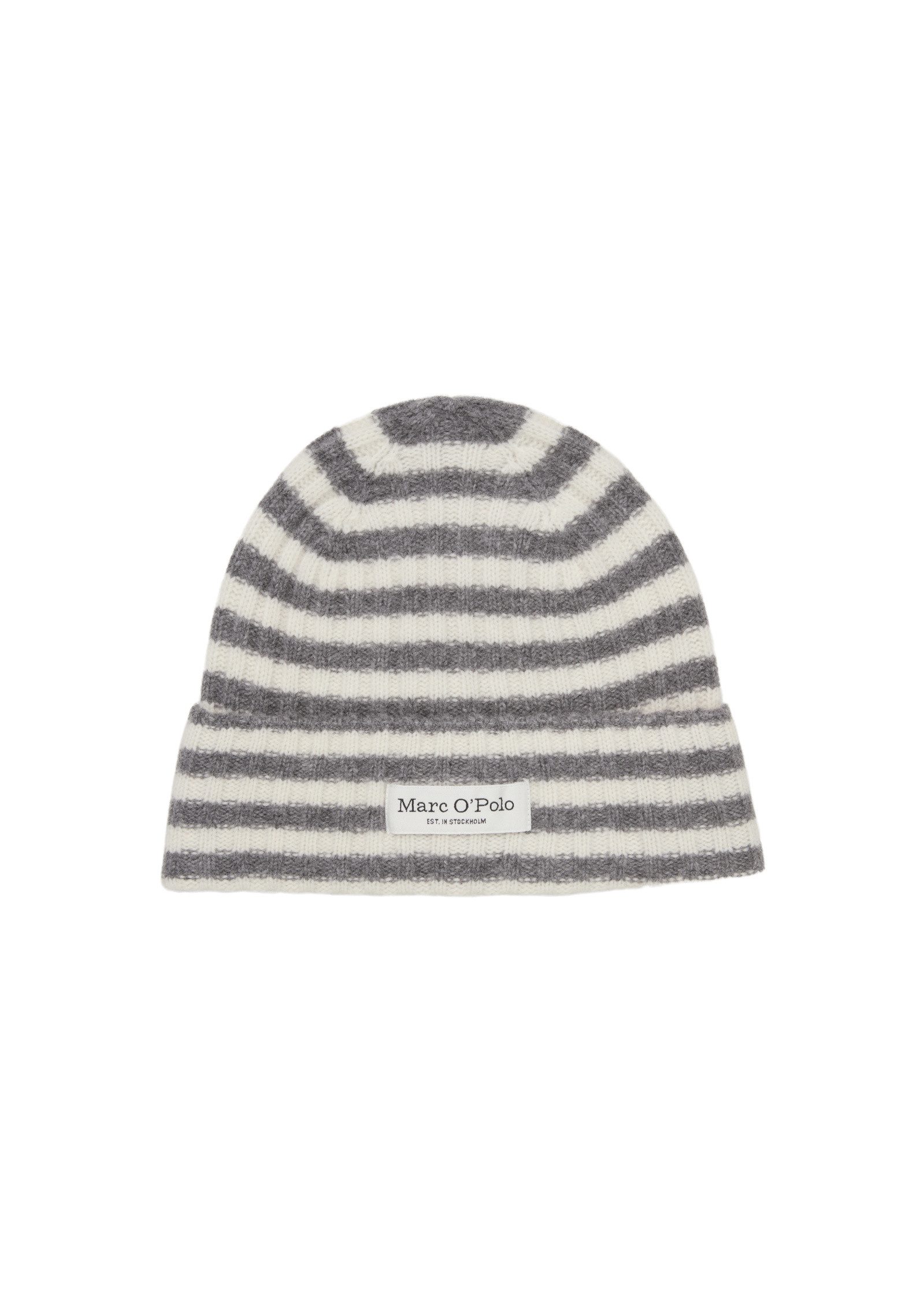 Flat Cap aus flauschigem Wolle-Mix