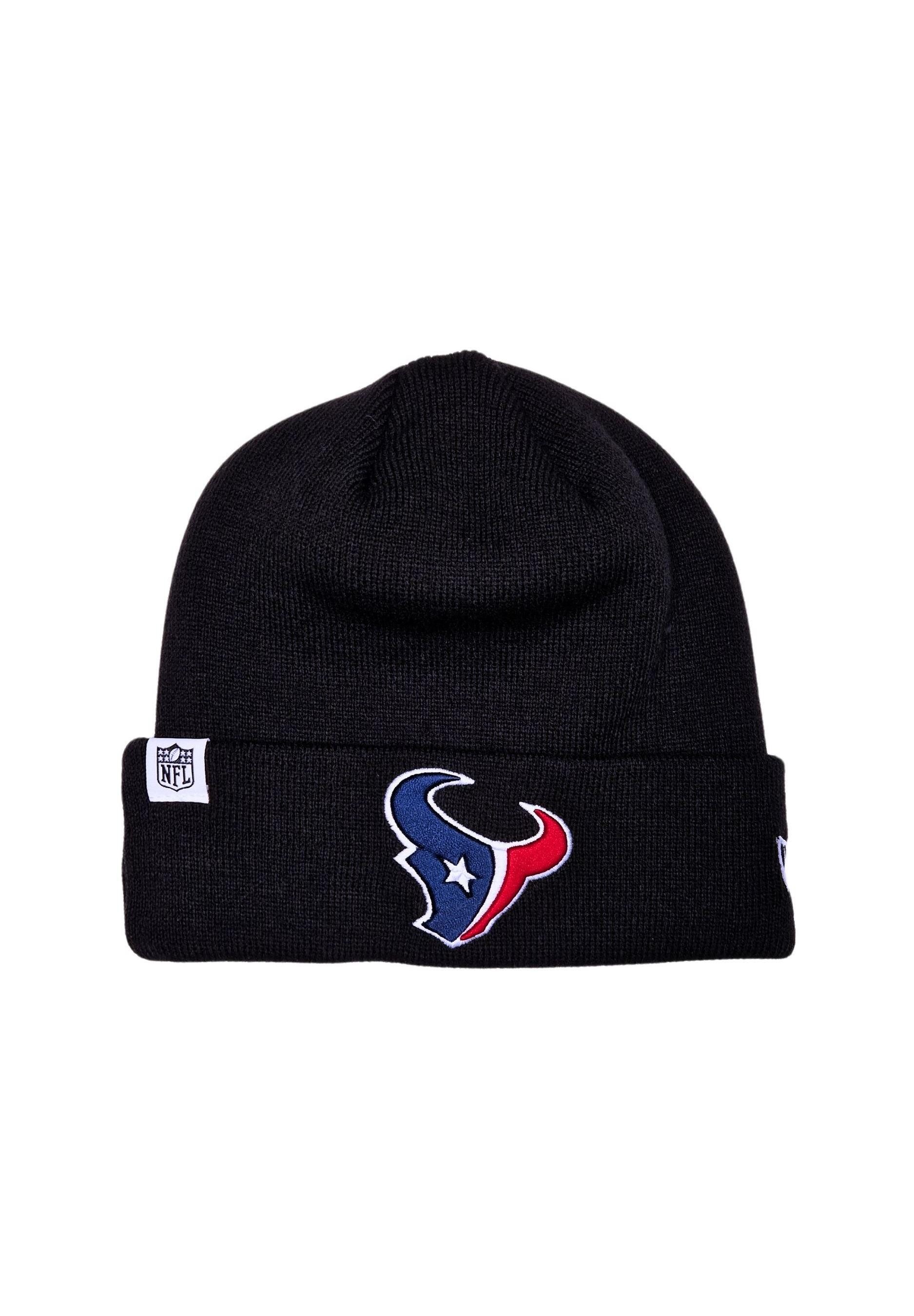 New Era Beanie Houston Texans NFL Loop Label Knit Schwarz Beanie New Era (1-St)