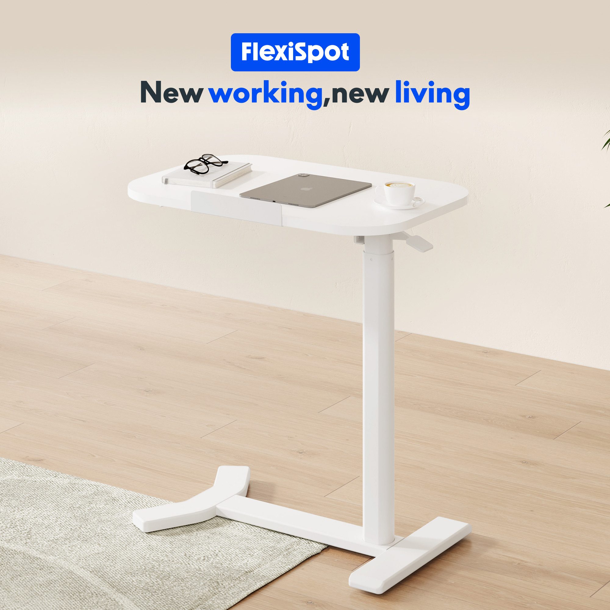 FLEXISPOT Beistelltisch Elektrisch Höhenverstellbar Beistelltisch C-Form La günstig online kaufen