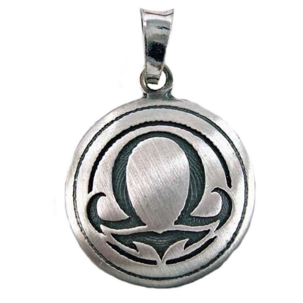 Native Dreams Sternzeichenanhänger Tribal Sternzeichen Waage, 925 Sterling Silber, massiv geschmiedet