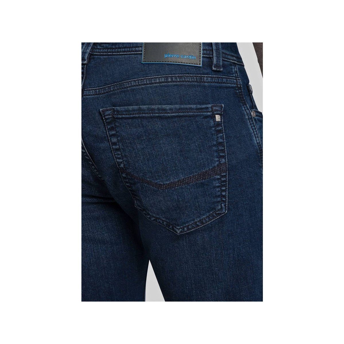 blau Pierre Cardin 5-Pocket-Jeans (1-tlg)