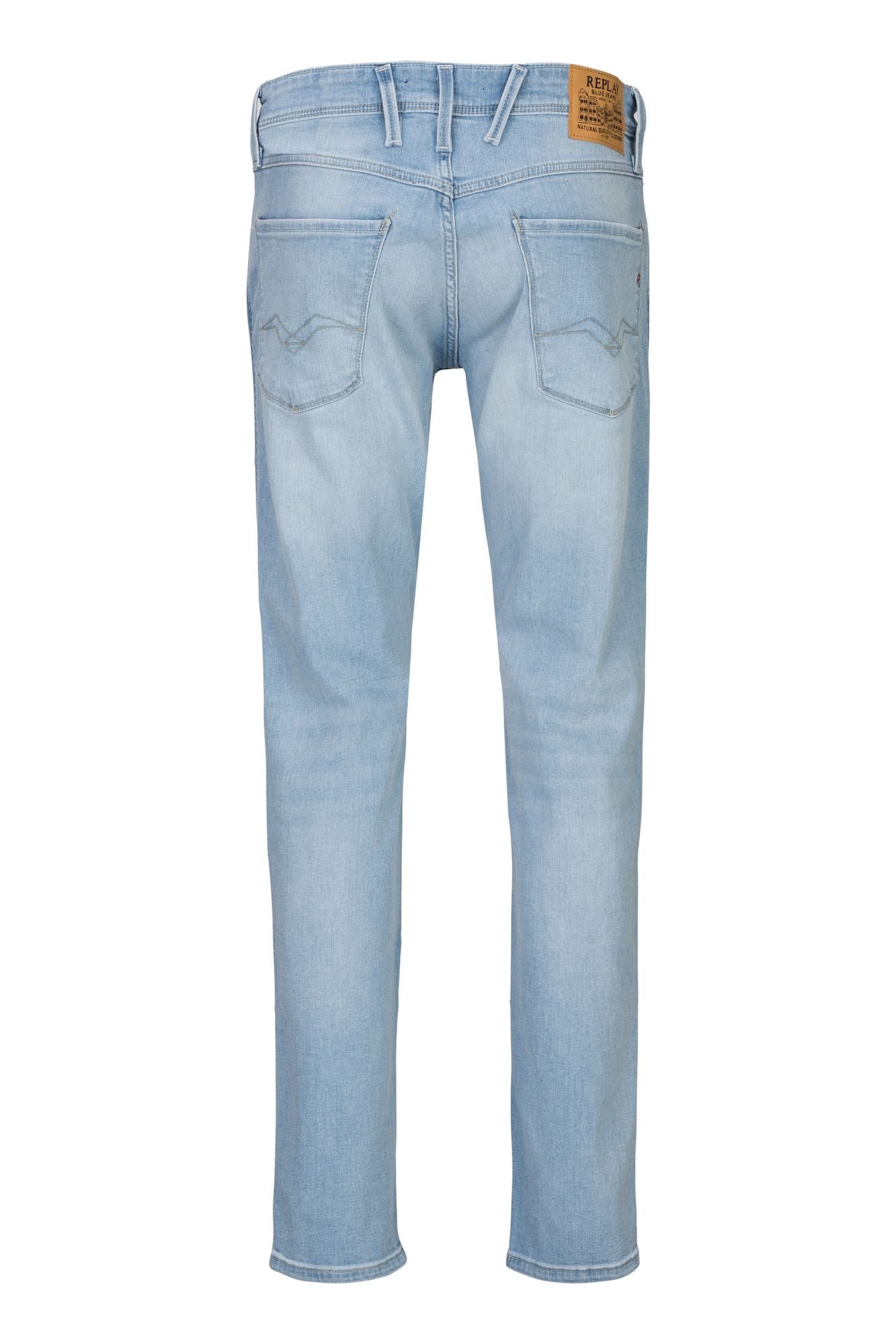 Replay 5-Pocket-Jeans ANBASS - 10.5 OZ DARK INDIGO SUPER STRETCH DENIM günstig online kaufen