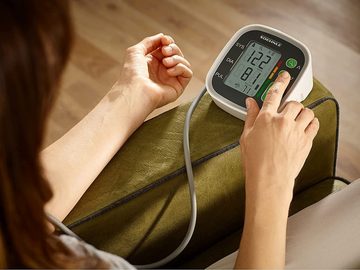 Soehnle Blutdruckmessgerät Soehnle Oberarm-Blutdruckmessgerät Systo Monitor 300, integrierter Be