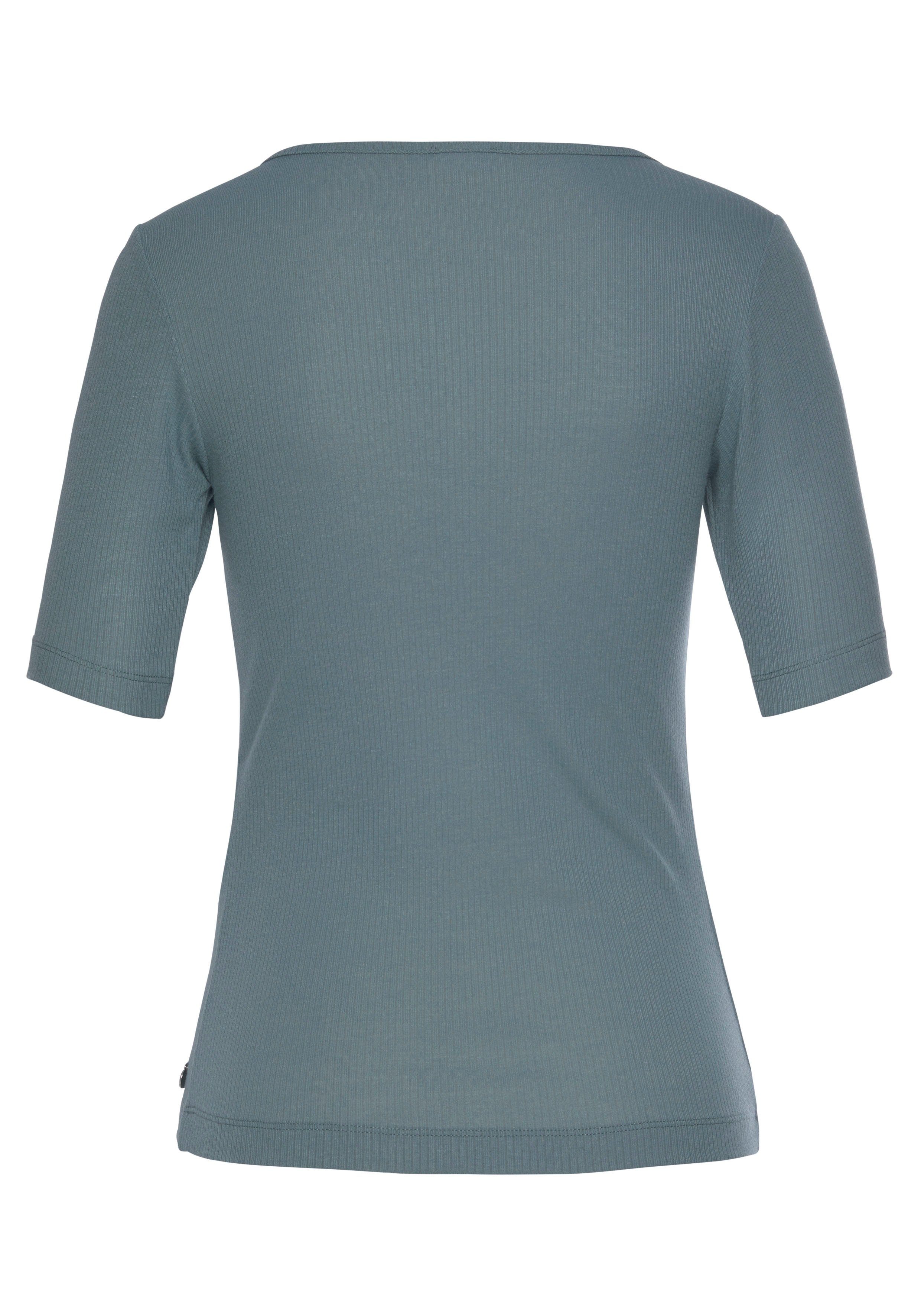 LASCANA Pyjamaoberteil aus Rippstrick