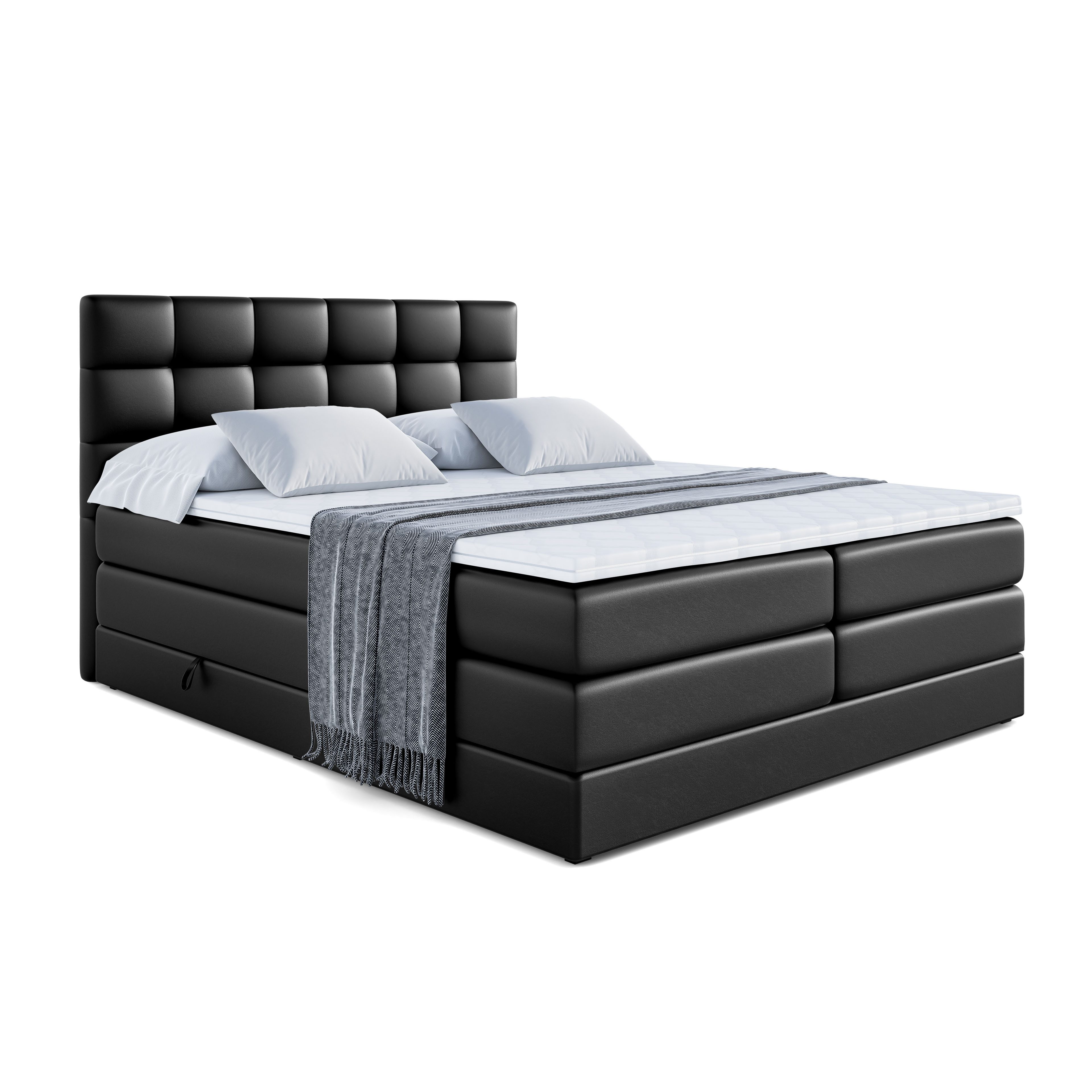 ALTDECOR Boxspringbett BRUGO KING (mit Matratze günstig online kaufen