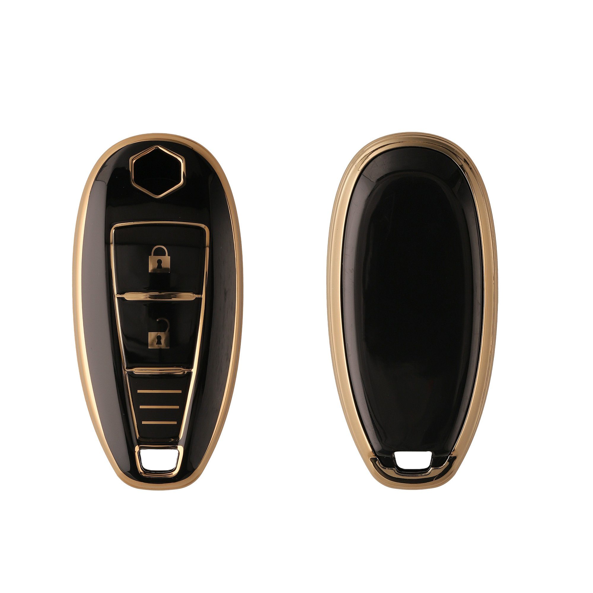 kwmobile Schlüsseltasche Autoschlüssel Hülle für Suzuki, Schlüsselhülle Silikon Cover | Schlüsseltaschen