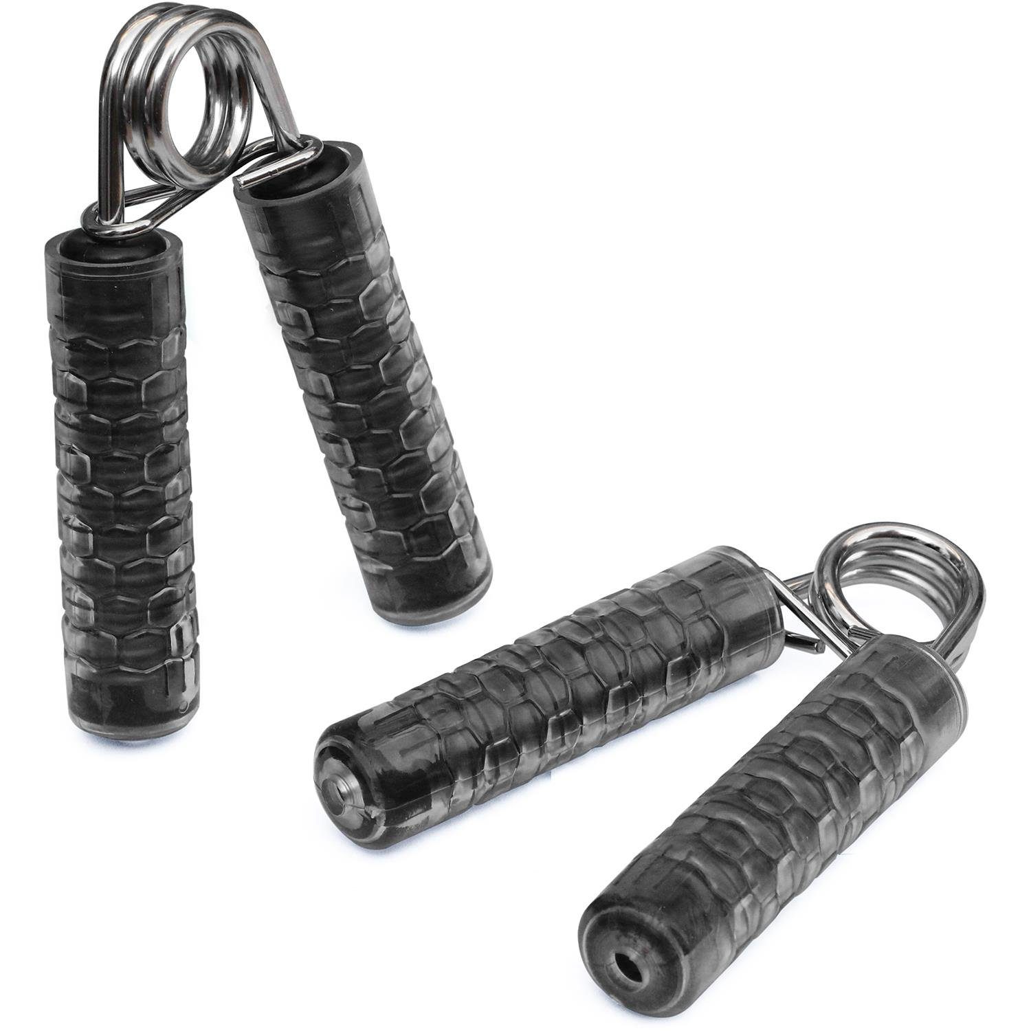 Sporttrend 24 Handmuskeltrainer 2er Set Fingerhantel Kunststoffgriff, Unterarm