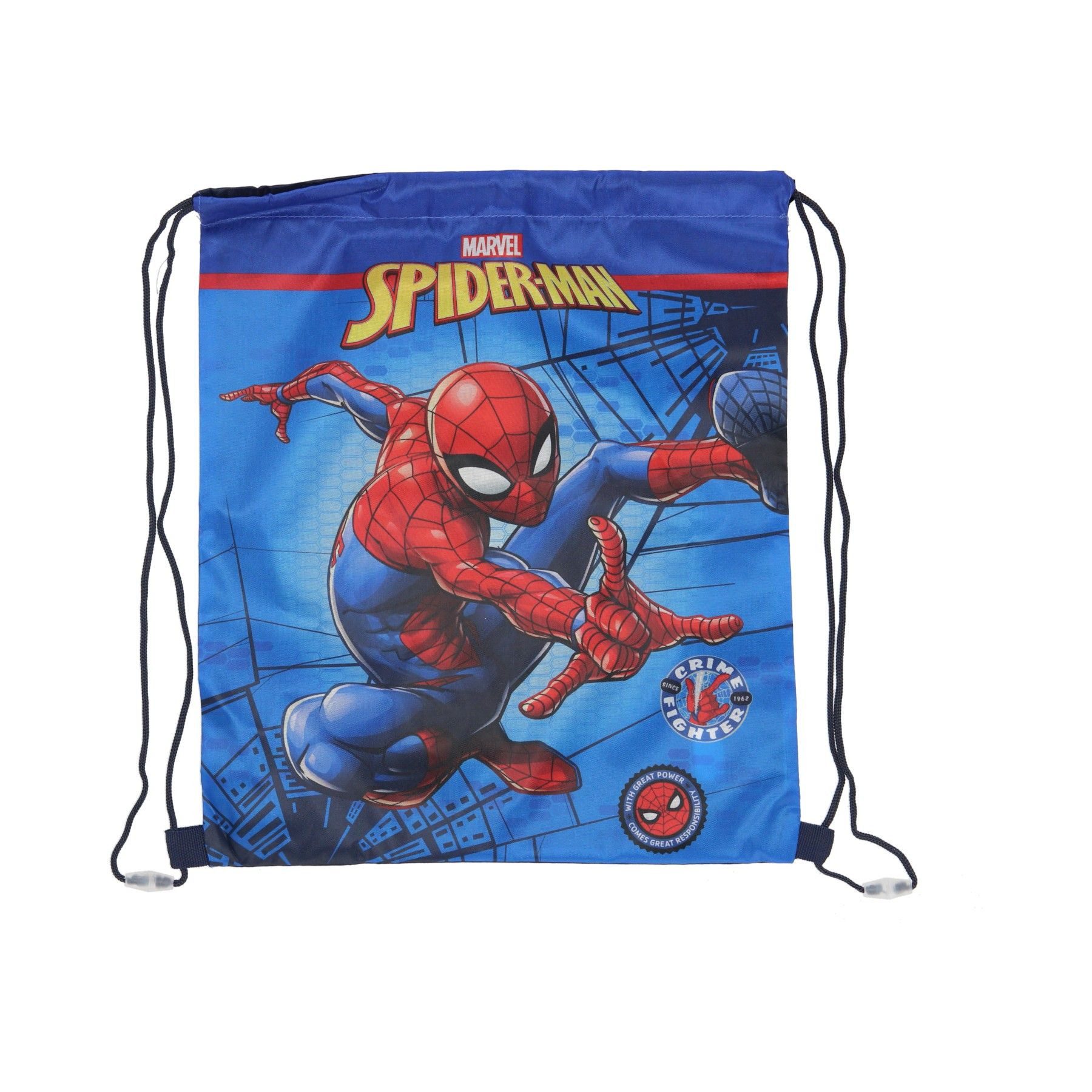 Textiel Trade B.V. Turnbeutel Spiderman Спортивные сумки – für Kinder, ideal für Schule & Freizeit