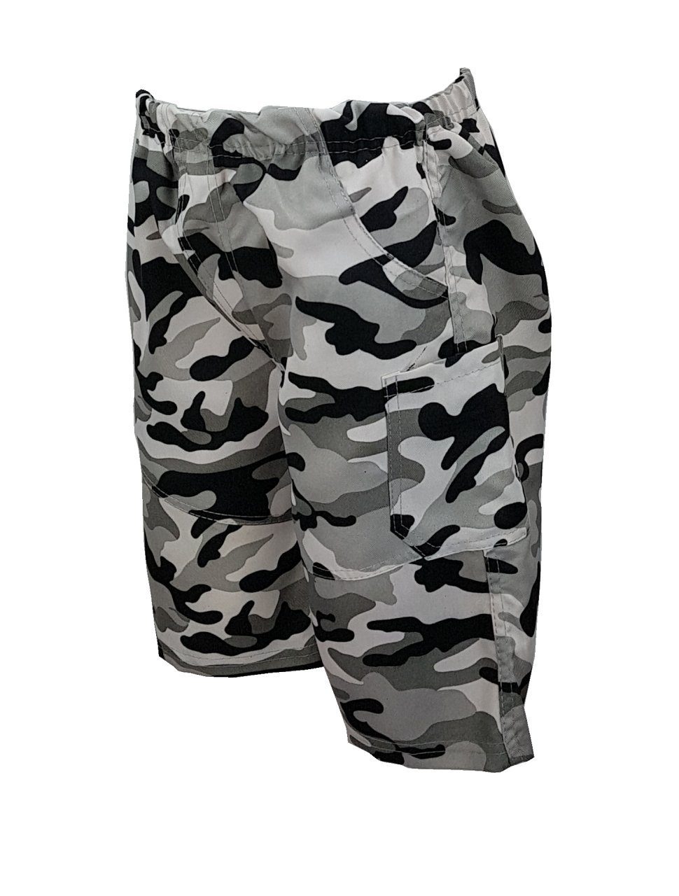 Hessis Shirt & Shorts Jungen Sport- js11 + in Hose & Camouflage Grau Freizeitset, Shirt