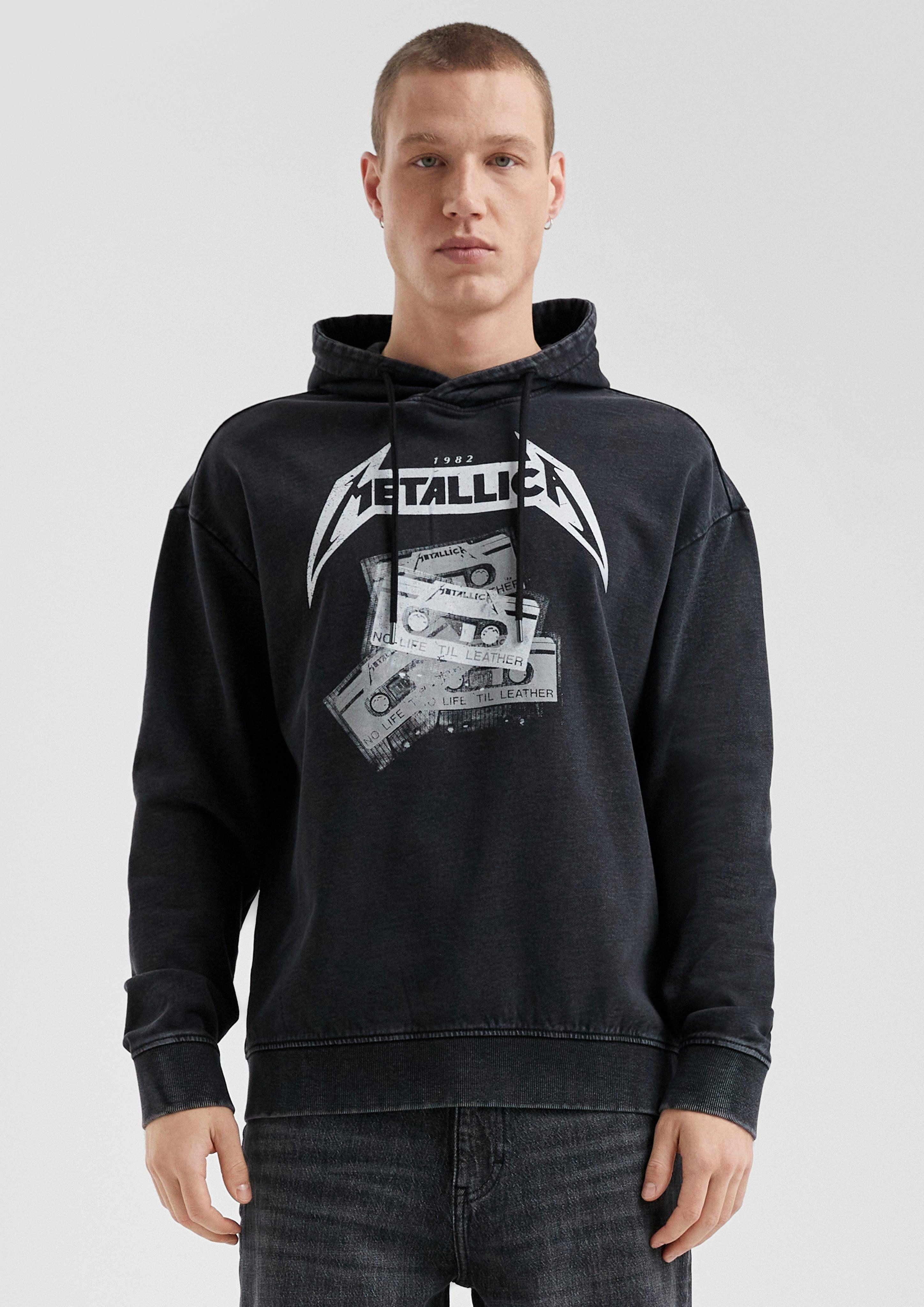 Sweatshirt Metallica® Band-Hoodie mit Wascheffekt