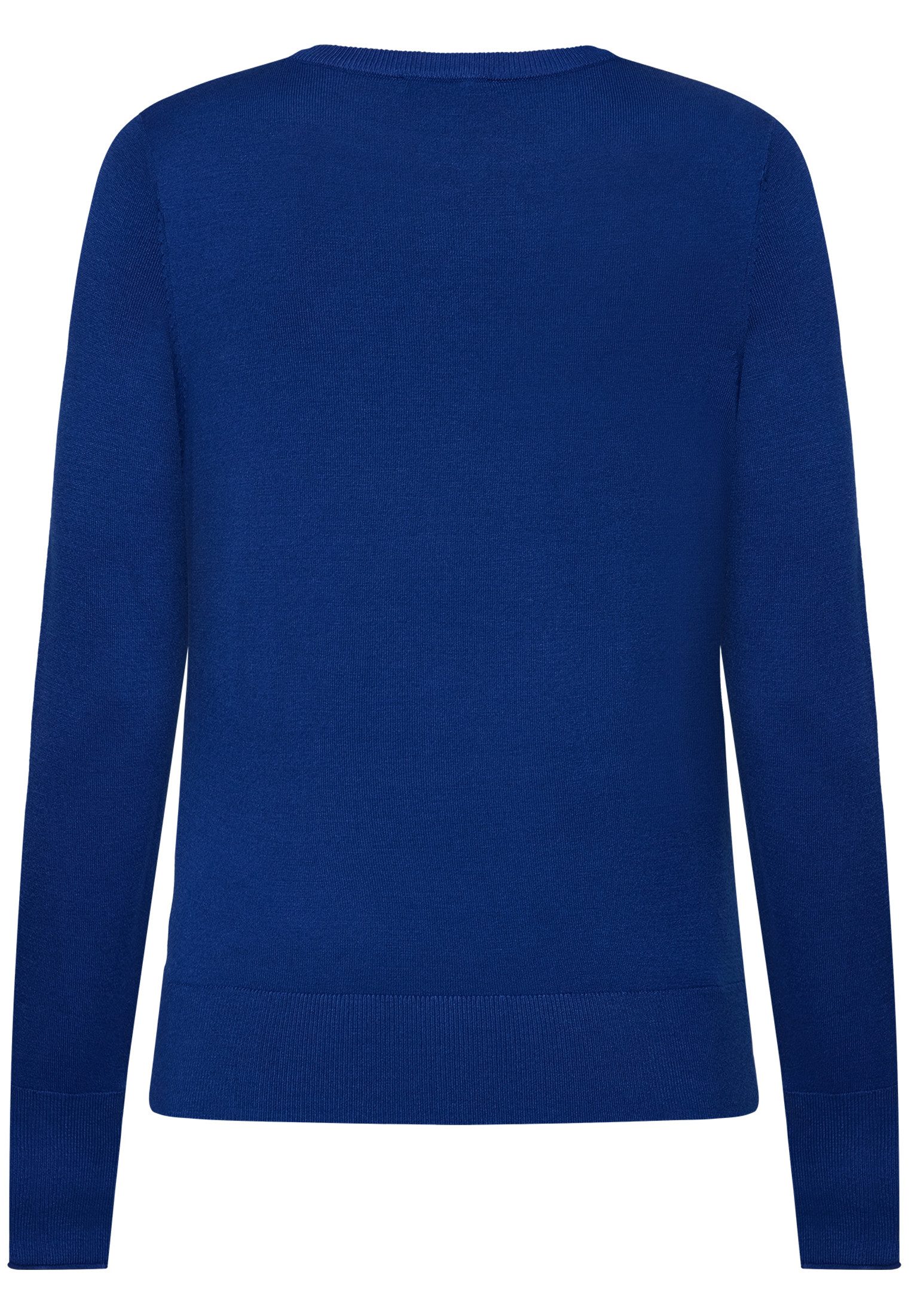 Zero Strickpullover Damen mit Stehkragen (1-tlg) Material