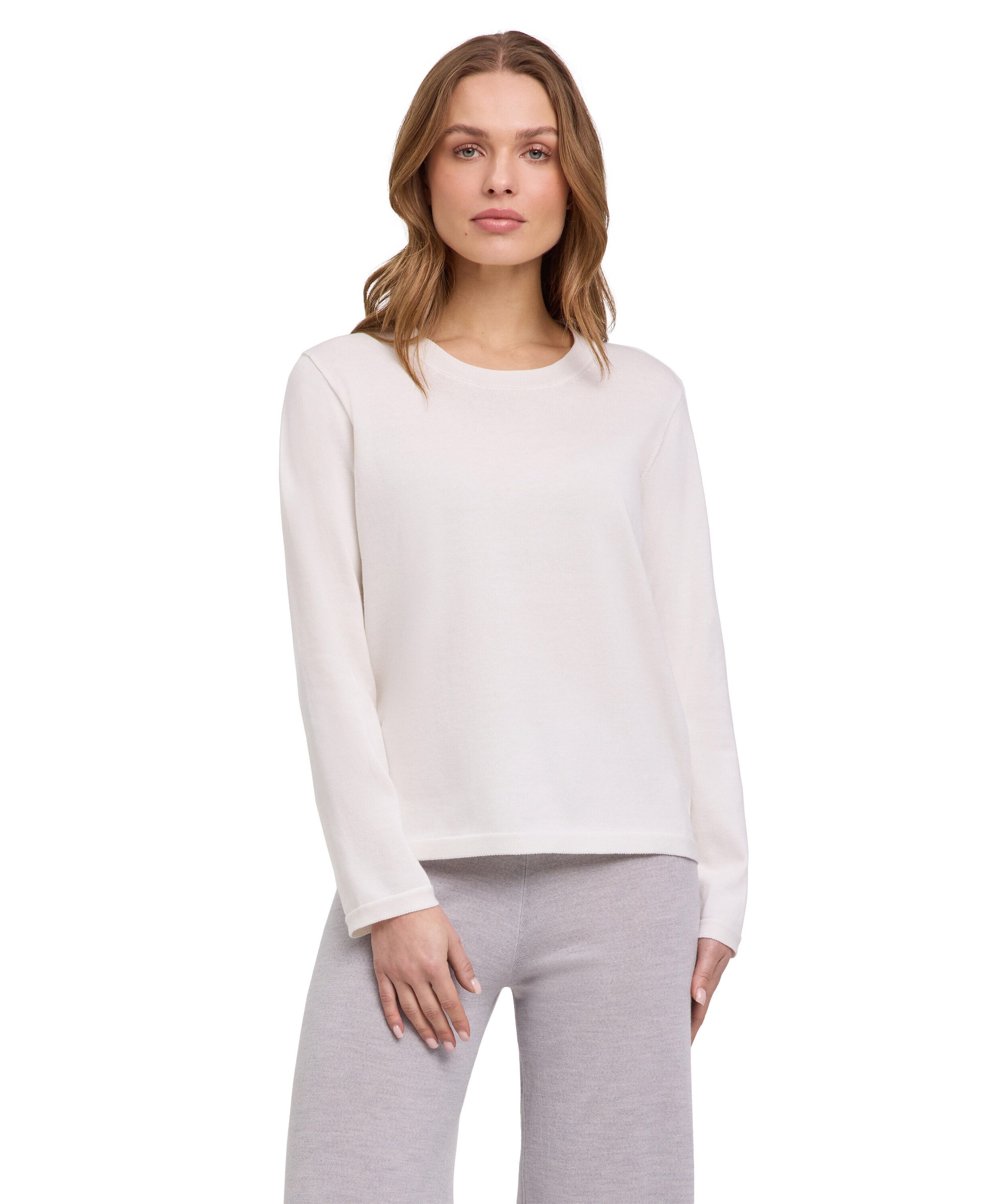 FALKE Strickpullover (1-tlg) mit Bio-Baumwolle günstig online kaufen