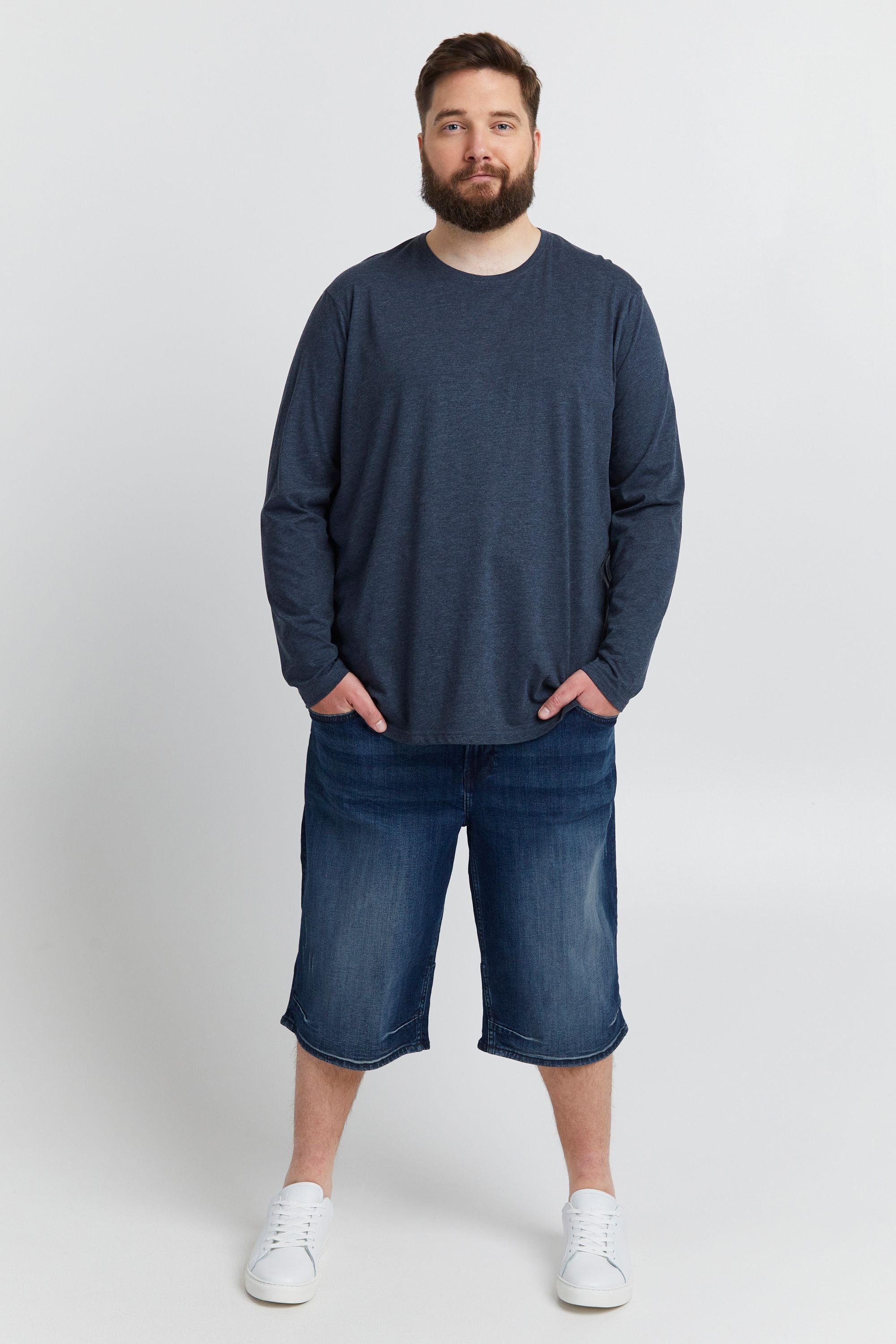 Blend Caprihose BHBBenon Stilvolle Bermuda Jeans Shorts in großen Größen