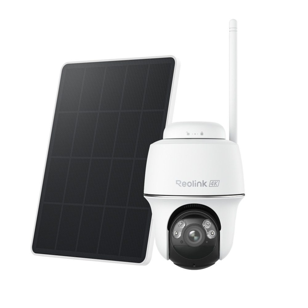 Reolink Überwachungskamera 4K 8MP Pan & Tilt Smarte kabellose Argus Series (Außenbereich, 360° Auto-Tracking, DualBand WLAN 6,Spotlight,Zwei-Wege-Kommunikation)