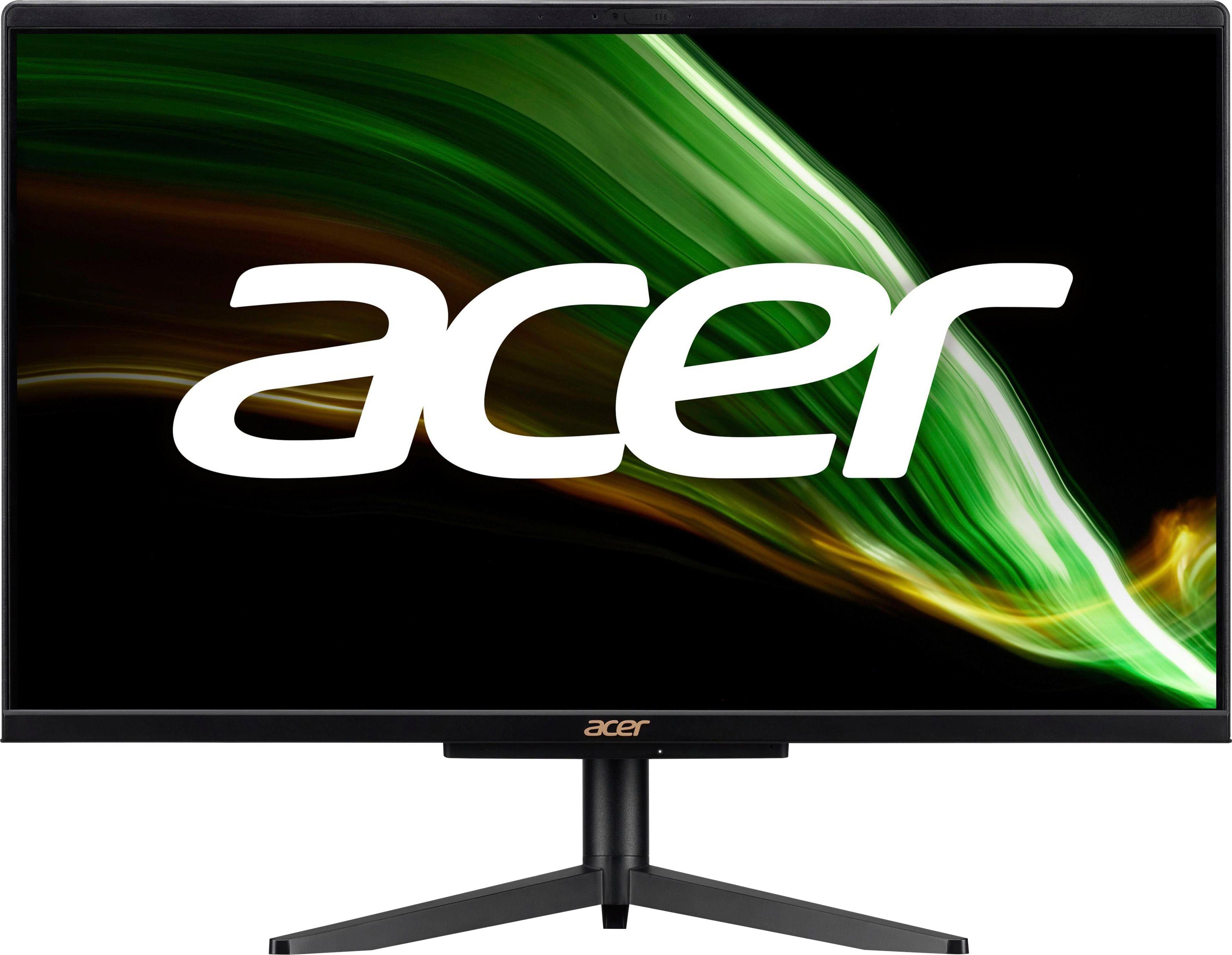 Zoll, Acer SSD, GB N6005, GB Aspire C24-1600 All-in-One Luftkühlung) PC Intel RAM, 512 Graphics, Pentium 8 UHD (23,8