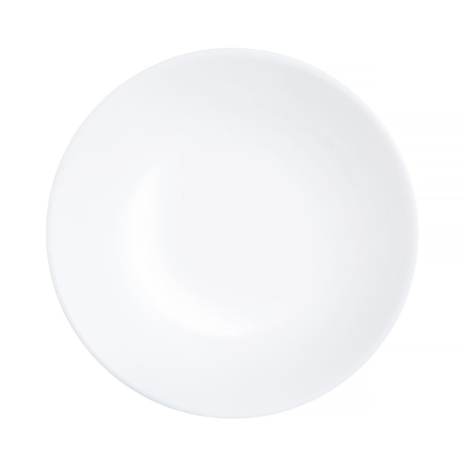 Luminarc Dessertteller Diwali runder Dessertteller 19cm weiß, (1 St), Verwendung: Mikrowelle, Spülmaschine