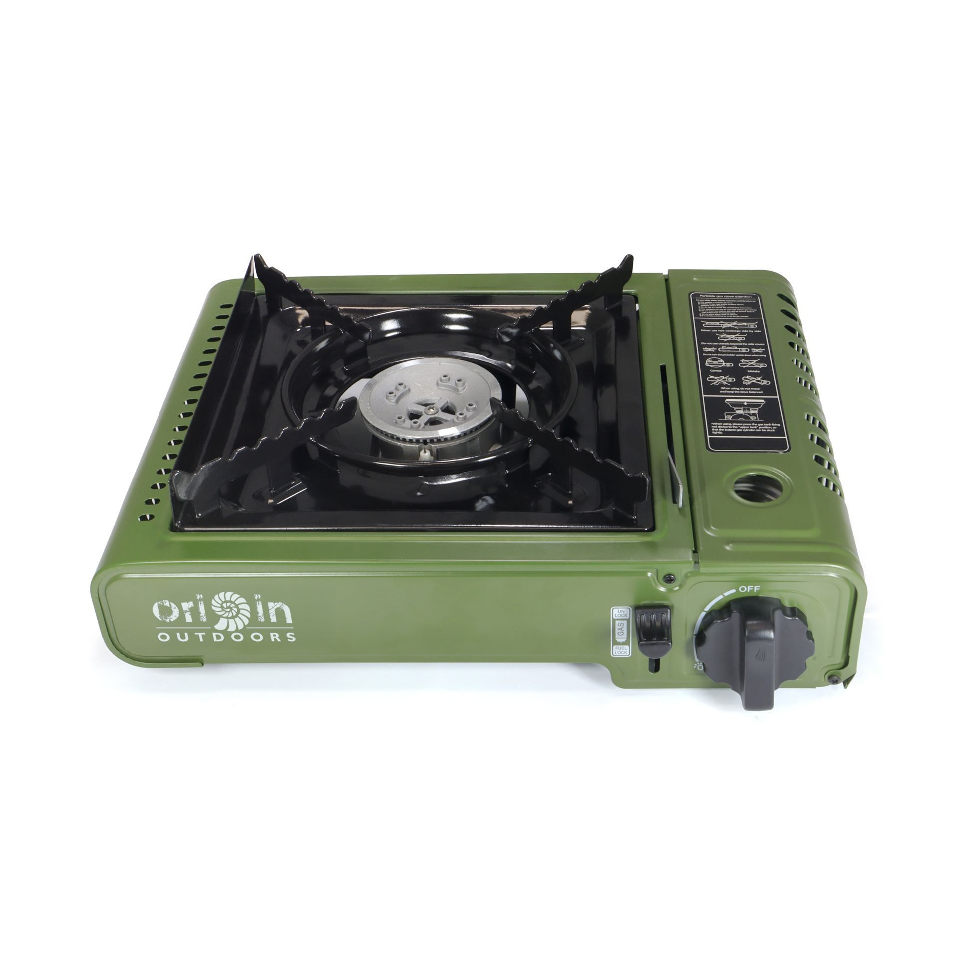 Origin Outdoors Gaskocher Origin Outdoors Kocher 'CookHeat' inkl. Gaskartuschen