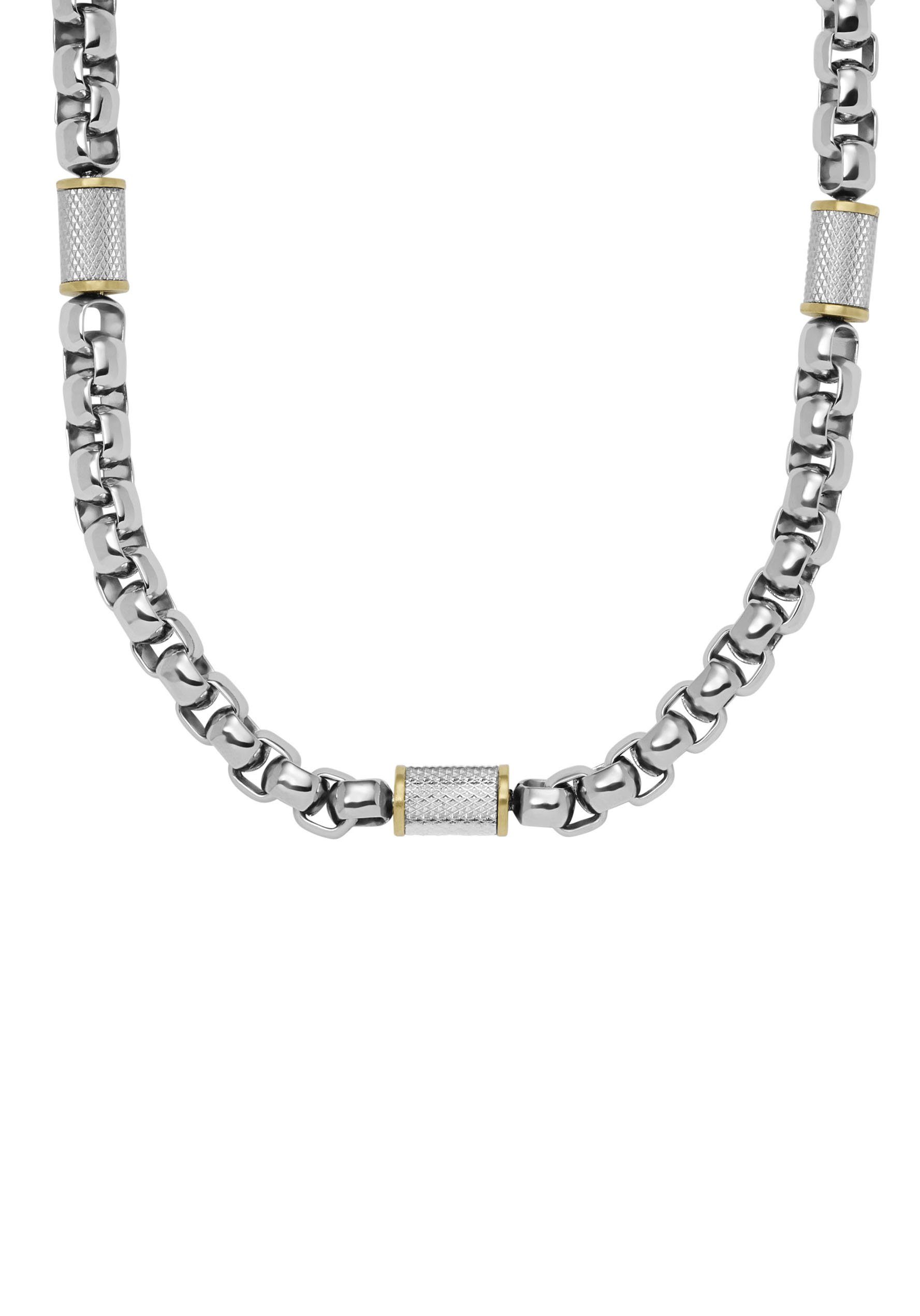 Fossil Edelstahlkette Schmuck Geschenk Edelstahl Halskette JEWELRY