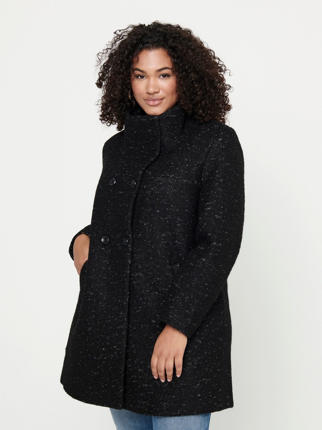 ONLY CARMAKOMA Kurzmantel CARNEWSOPHIA WOOL COAT günstig online kaufen