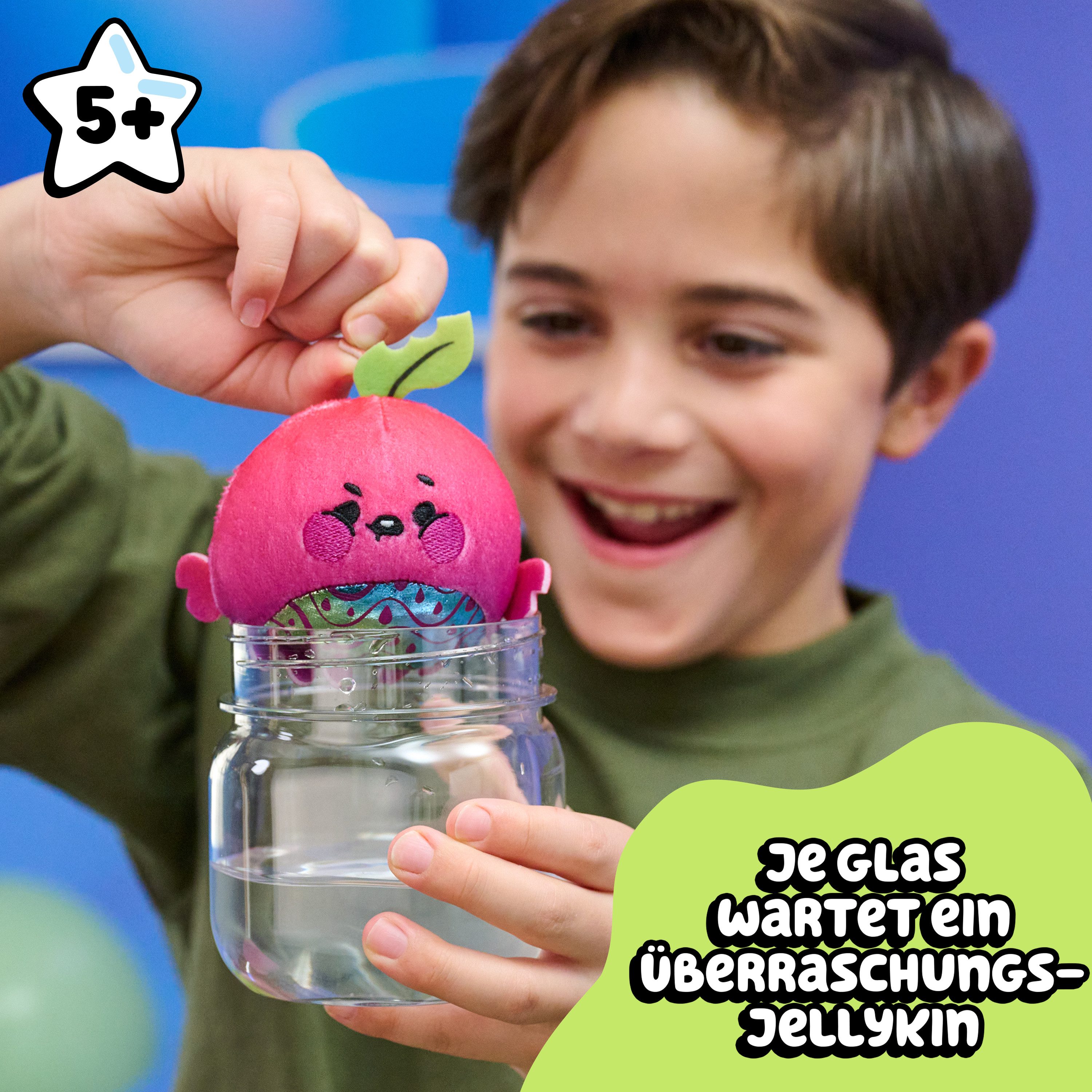 Spin Master Plüschfigur Magic Jellykins - Magische Sammelplüschfreunde (Set, 2-St), aus dem Glas, die im Wasser erscheinen - Variante nicht wählbar