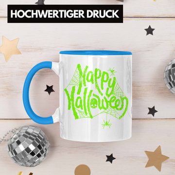 Trendation Tasse Halloween Tasse Kürbis Dekoration Becher Boo Geist Daumen Runter