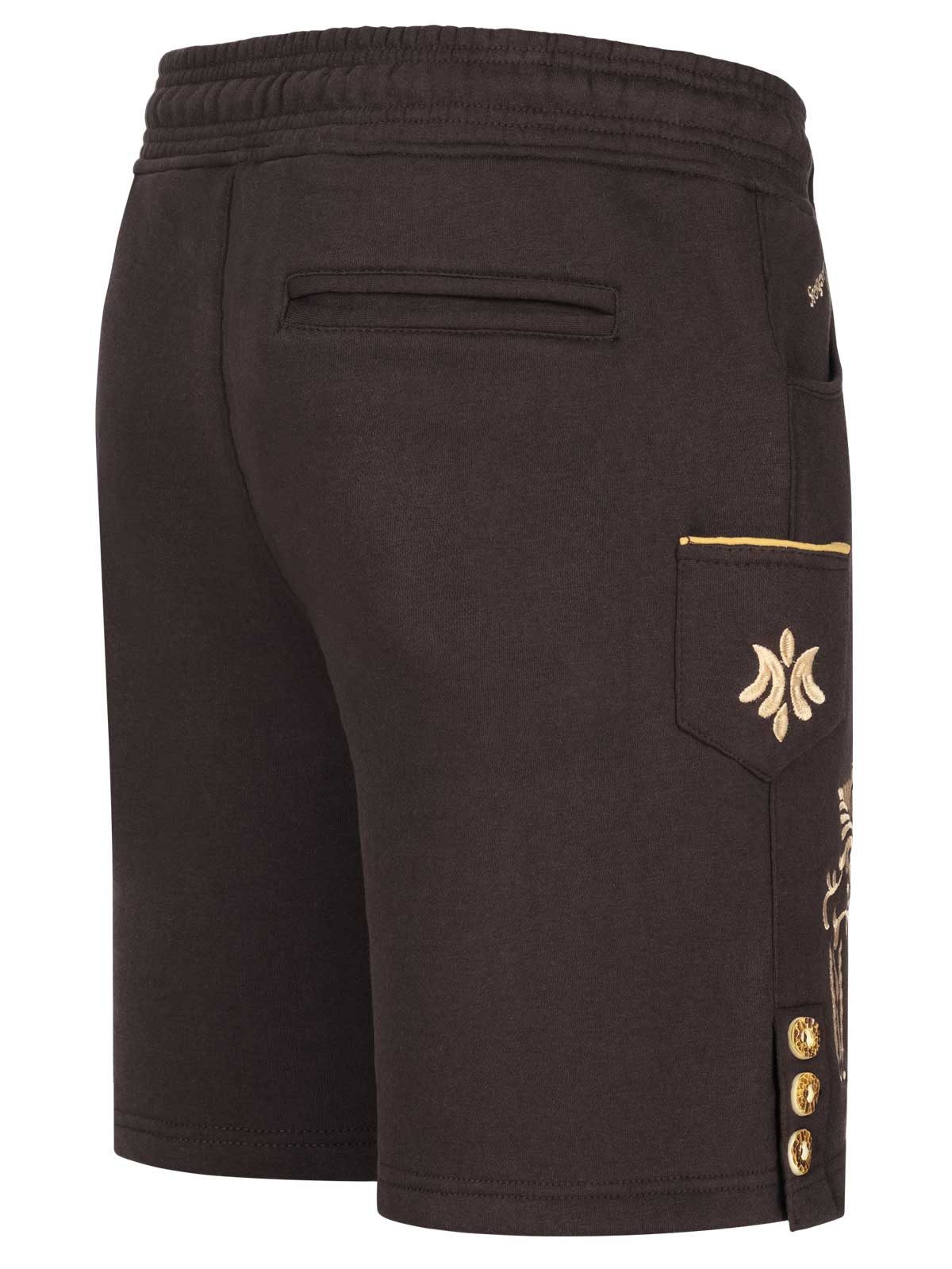 Steigenhöfer Manufaktur Jogginghose "MORITZ" kurze Jogginghose im Lederhose günstig online kaufen