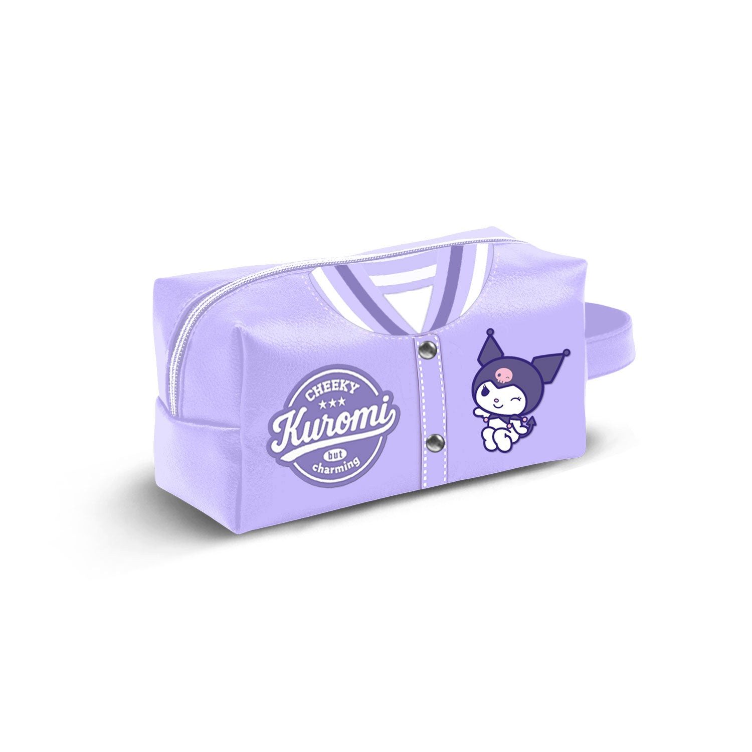 Kulturbeutel Sanrio Kuromi große Kulturtasche Kosmetiktasche Reisetasche