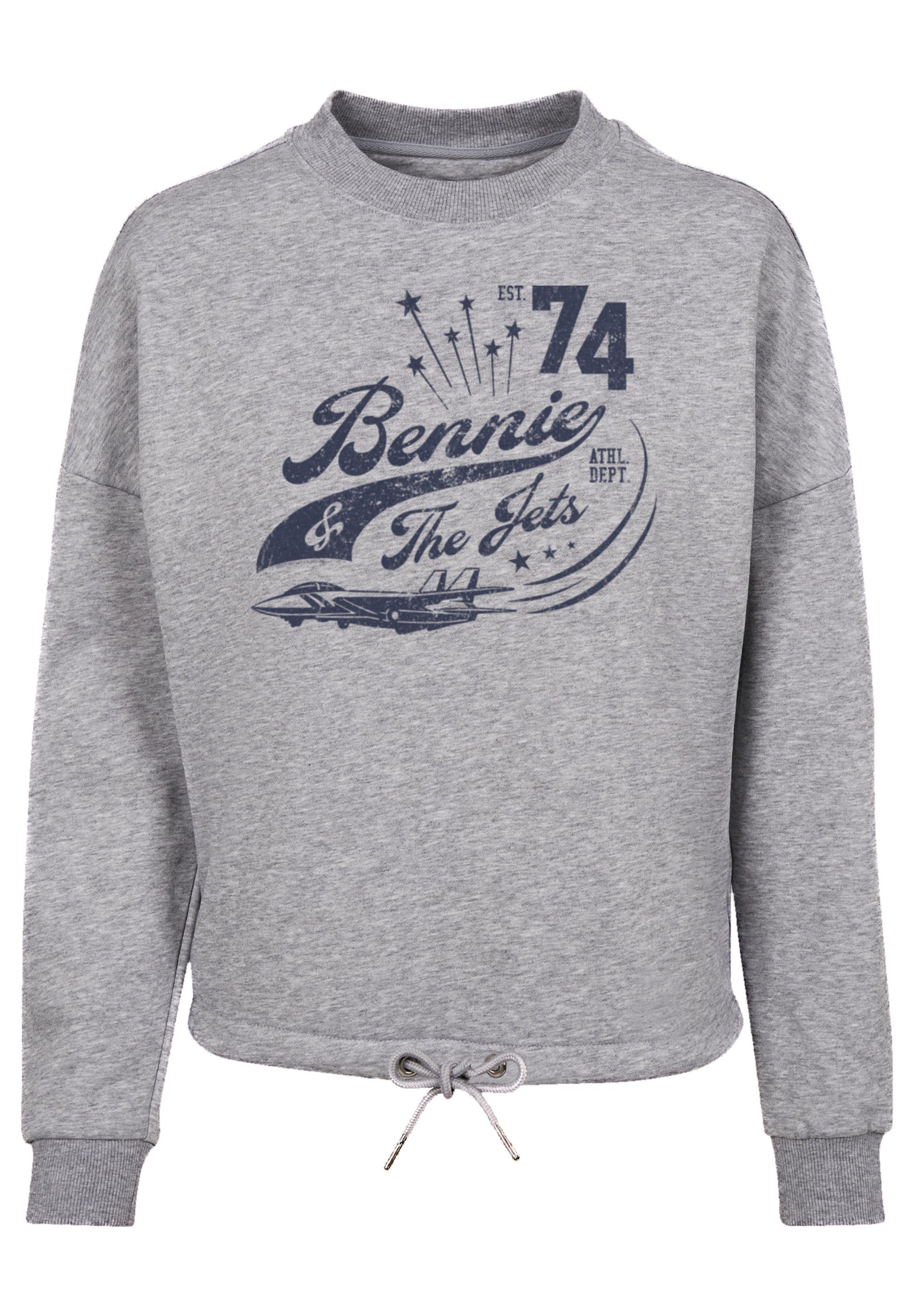F4NT4STIC Sweatshirt Elton Band, Jets Logo The Musik, Bennie John And