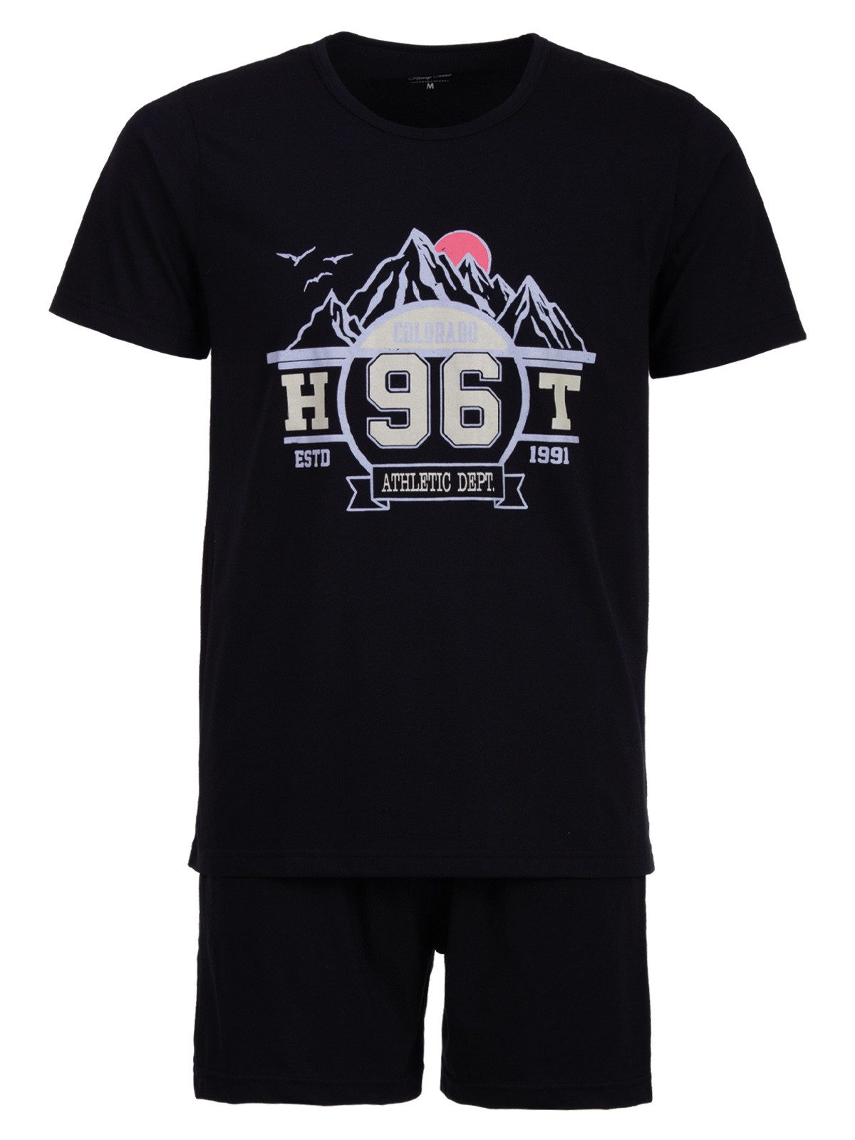 Henry Terre Schlafanzug Pyjama Set Shorty - Colorado 96