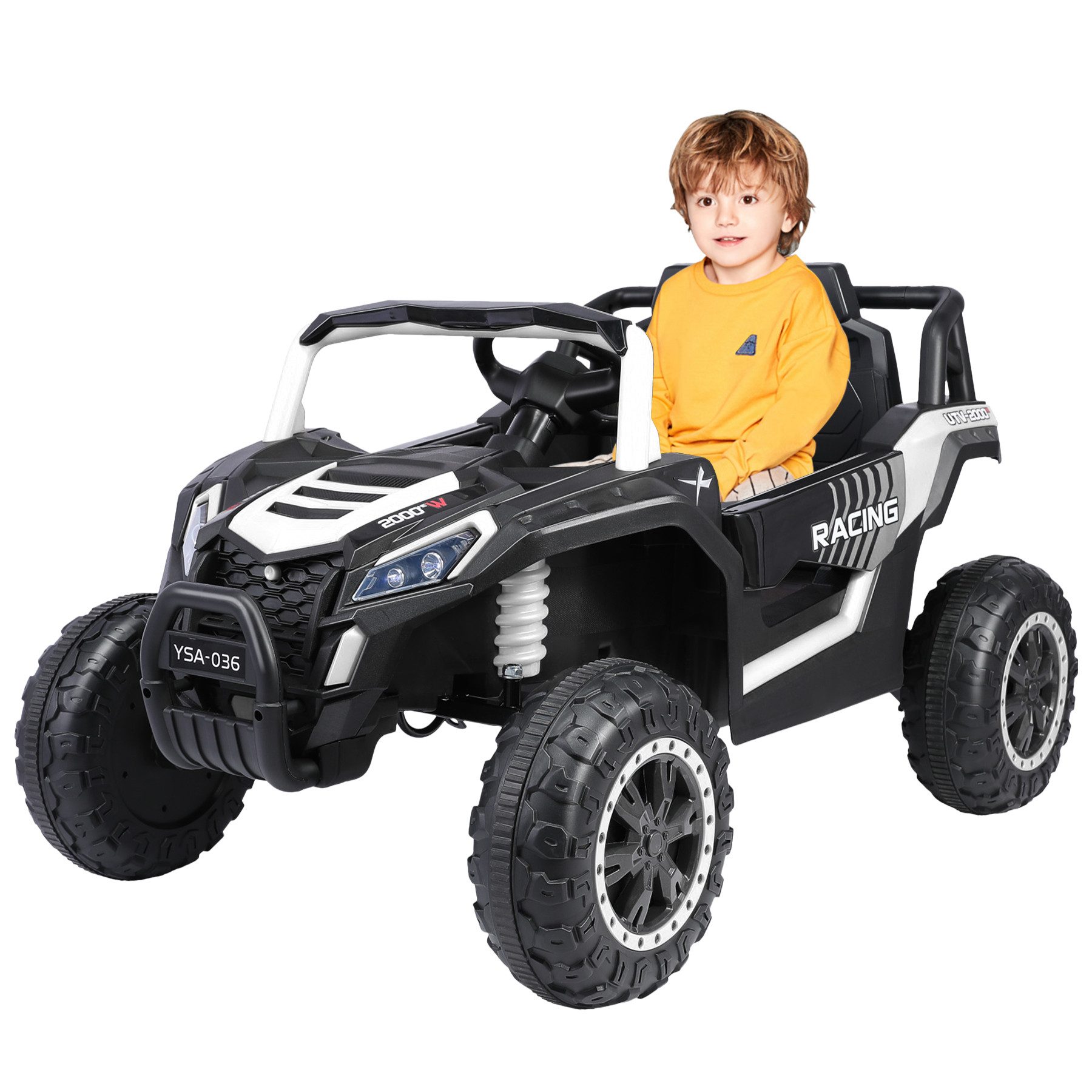 Elektro-Kinderauto UTV 12V Kinder Elektro-Geländewagen Kinderfahrzeug 2-6 km/h