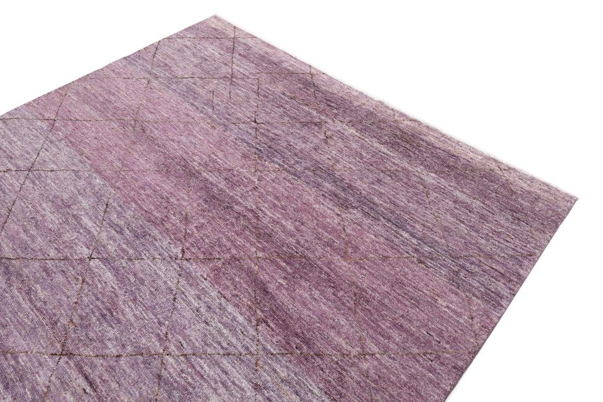 Orientteppich, Höhe: mm Orientteppich rechteckig, 252x344 Handgeknüpfter Berber Moderner Trading, 20 Nain Design