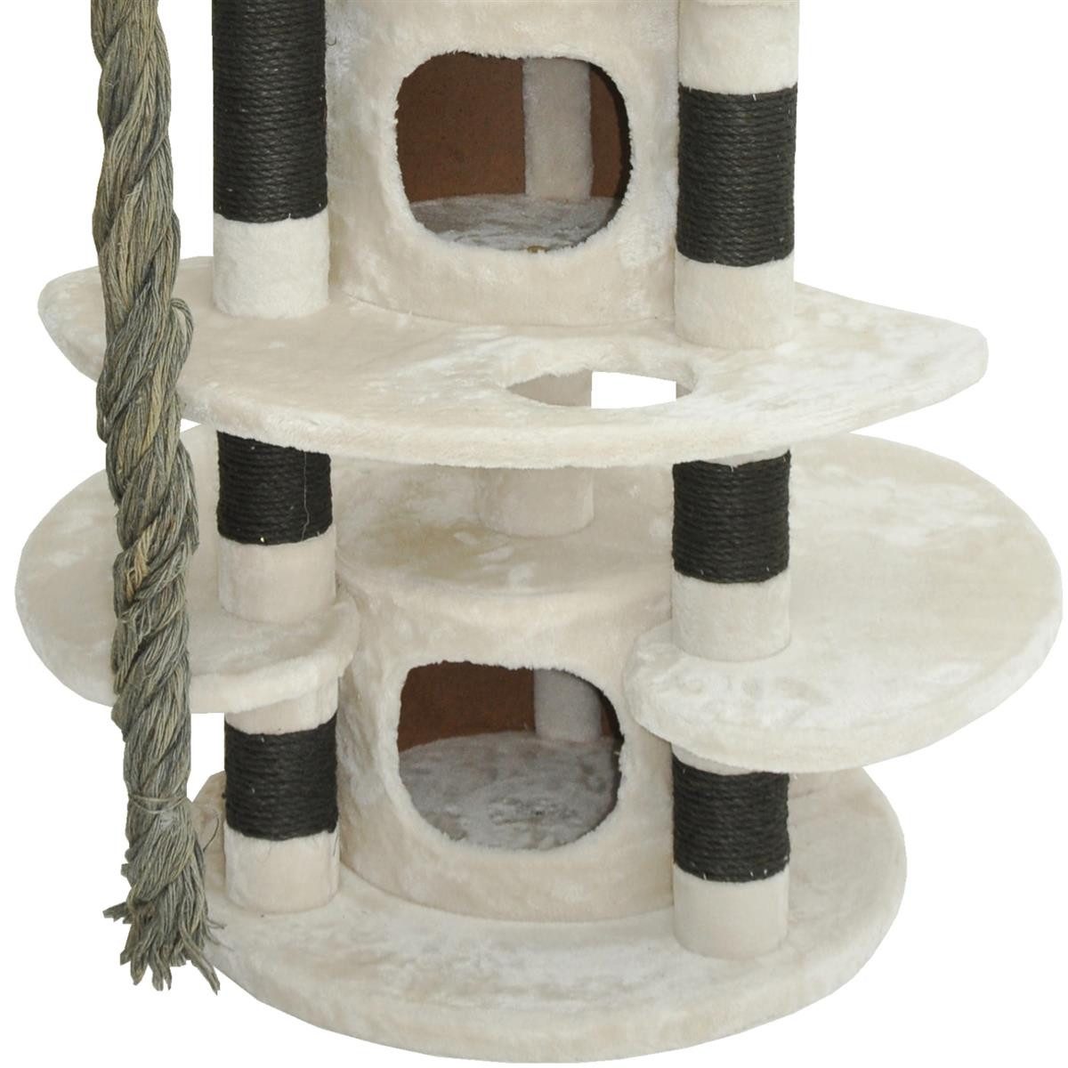 nanook Kratzbaum Kratzbaum Katzenbaum beige 146 x 83 x 60 cm