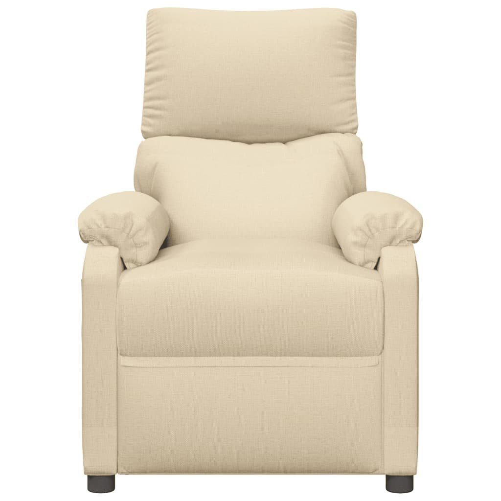 furnicato TV-Relaxsessel Sessel Stoff Creme