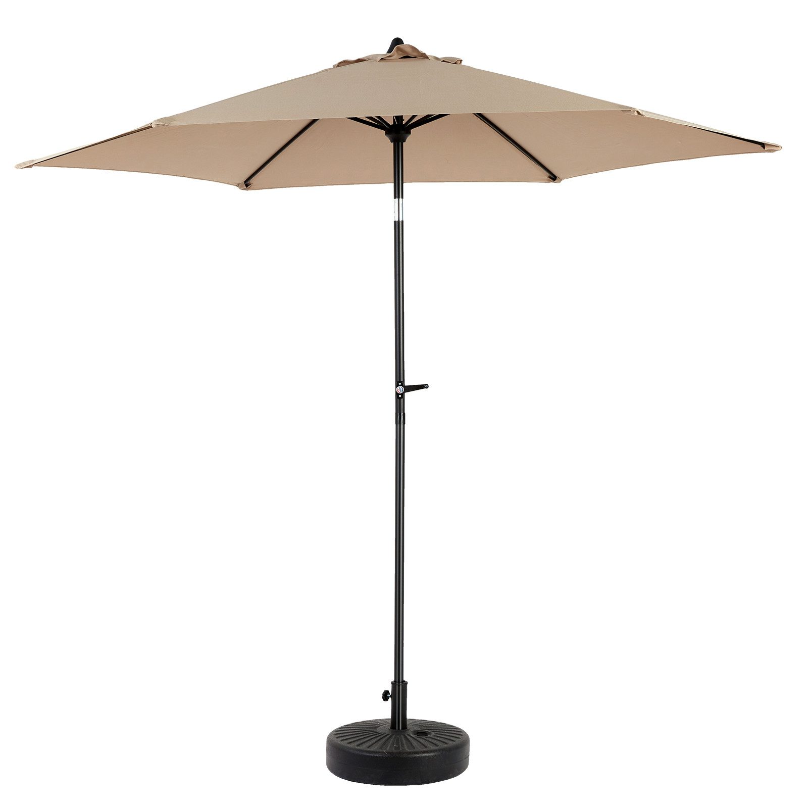 Yorbay Sonnenschirm Strandschirm Sonnenschutz mit Kurbel günstig online kaufen