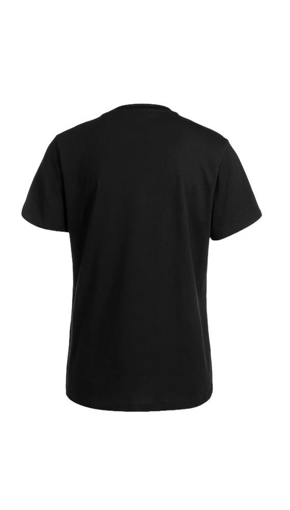 Wilson Kurzarmshirt Sport-Shirt Fundamentals Cotton (Baumwolle) kurzarm schwarz Damen
