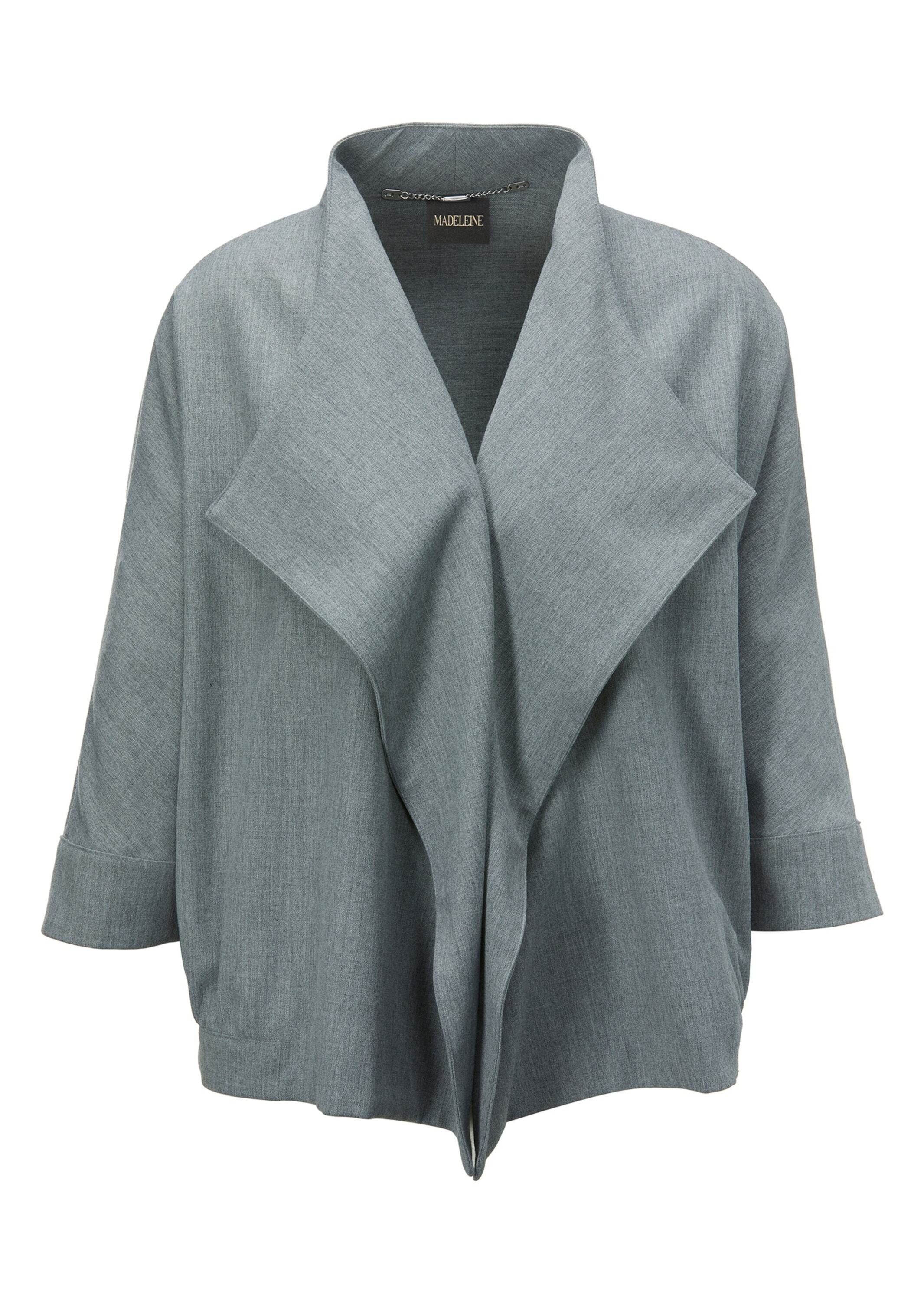 Kurzblazer Blazer mit Fledermausärmeln