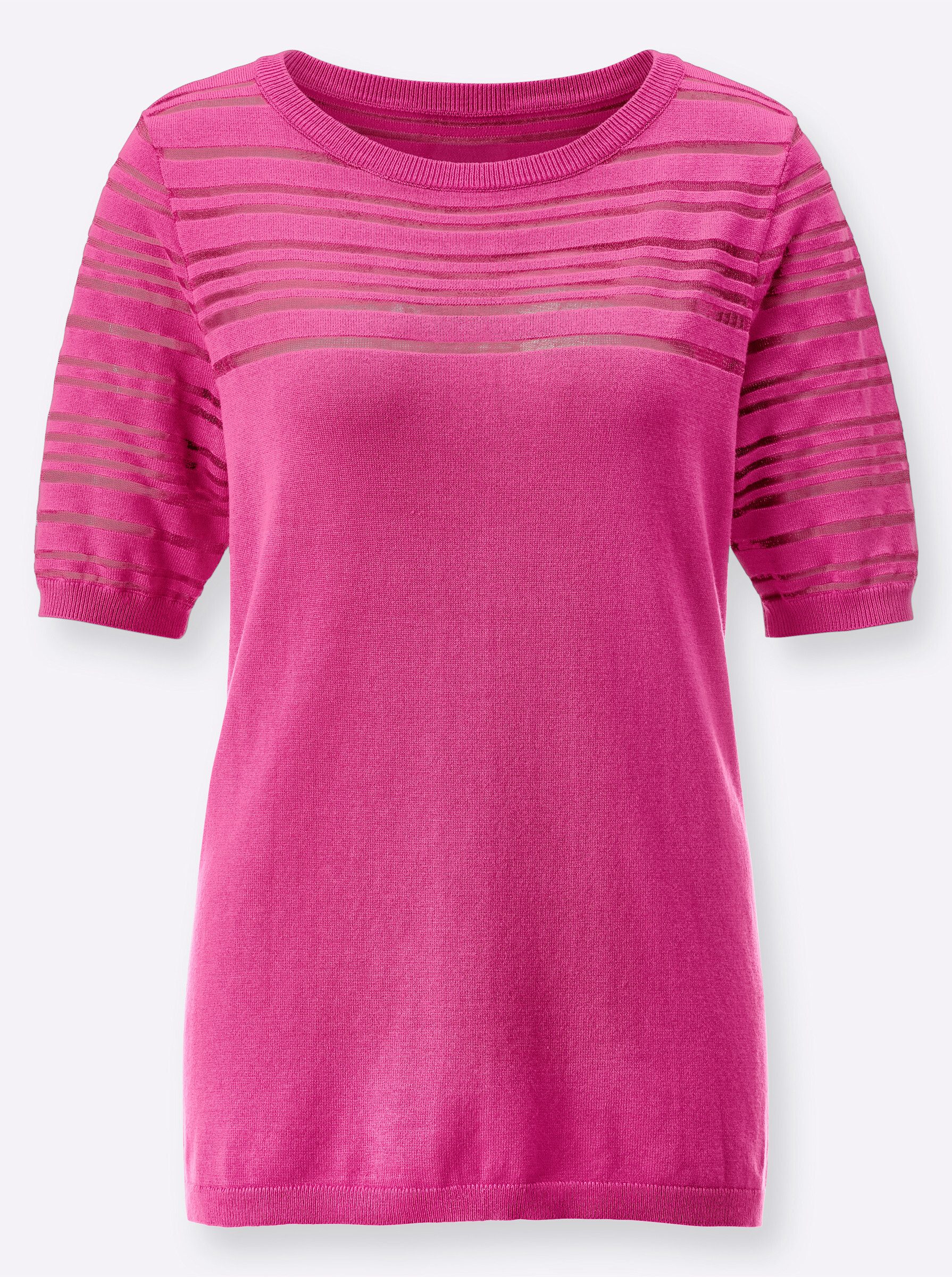 creation L Strickpullover Kurzarmpullover .