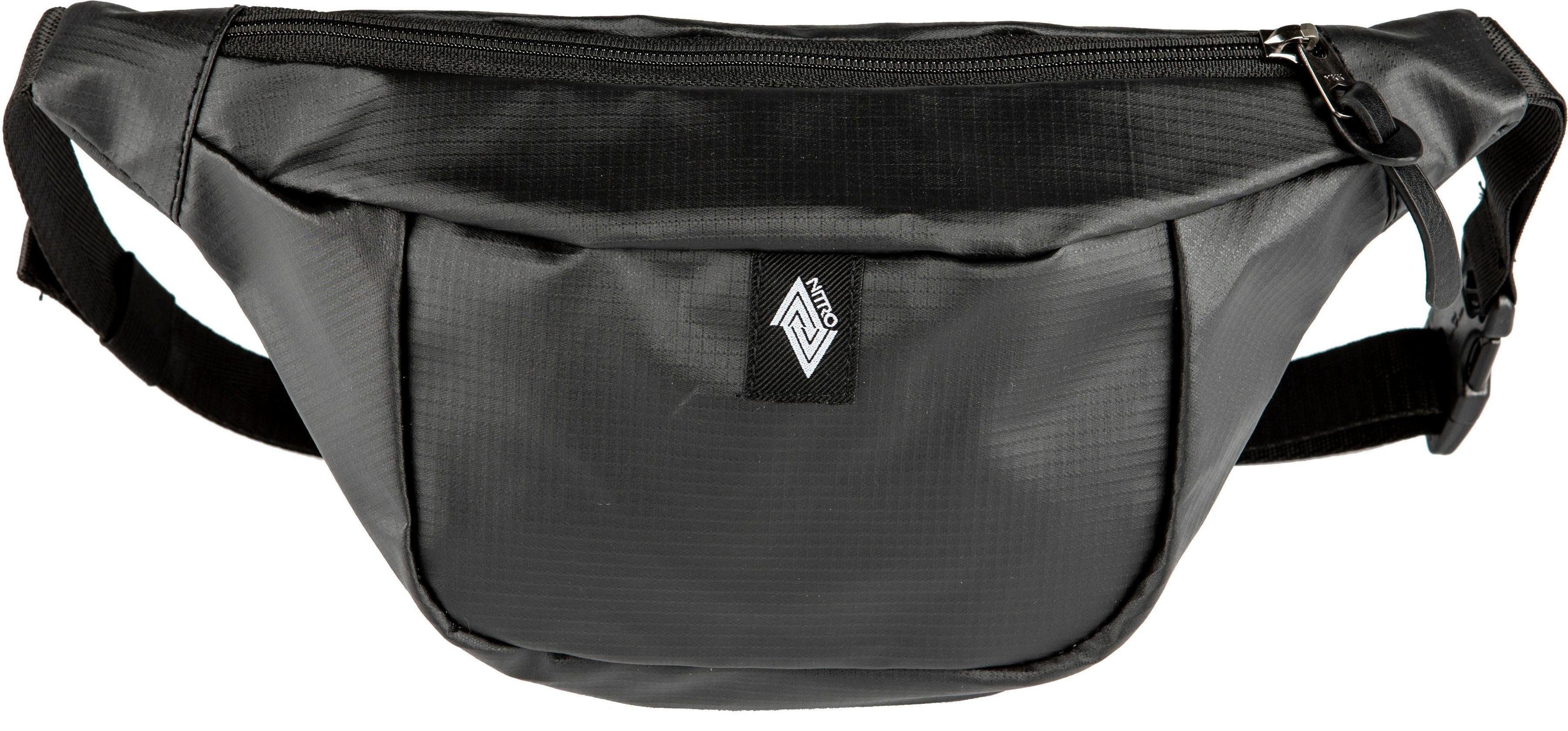 NITRO Gürteltasche Hip Bag, Tough Black, Im kompaktem Format