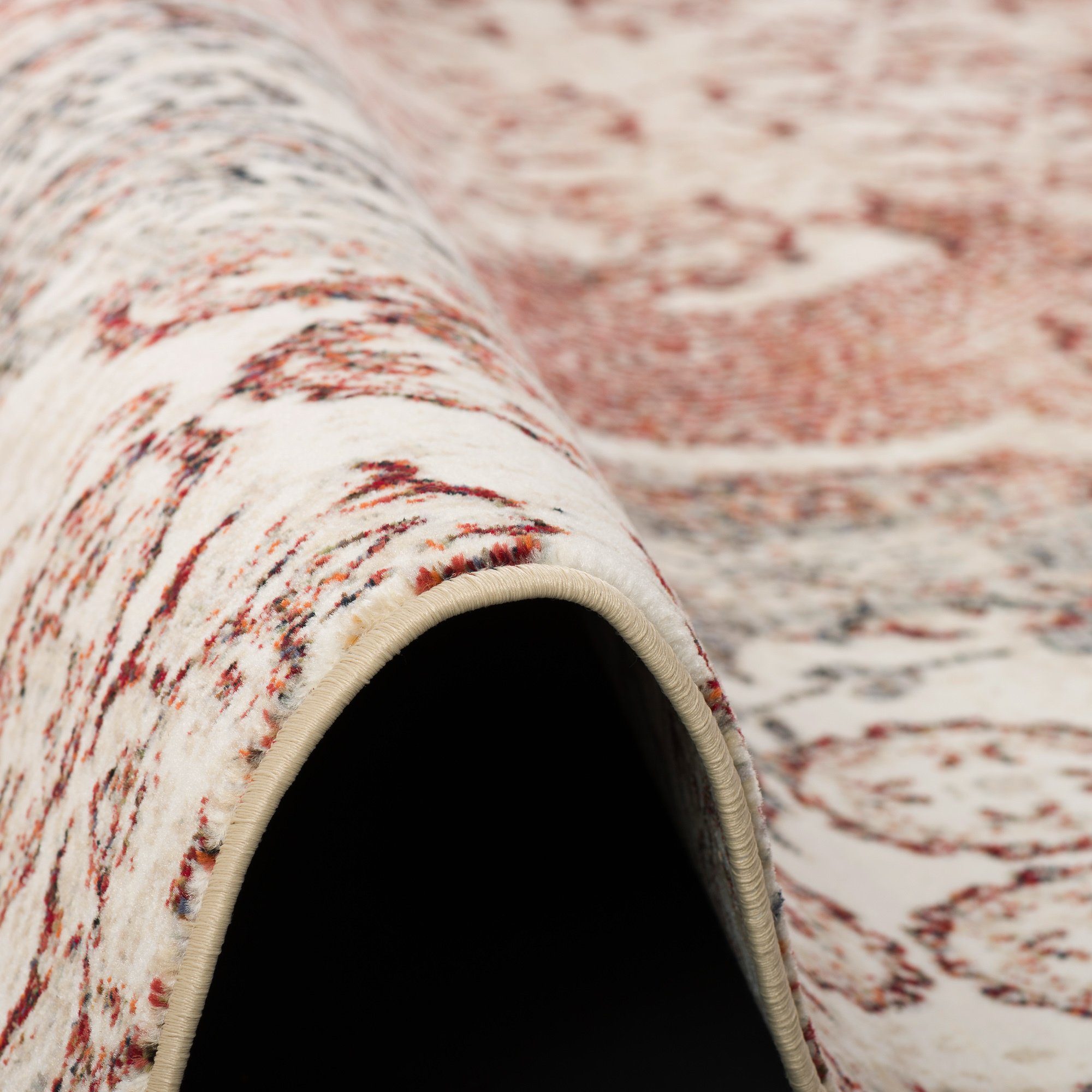 Pergamon Designteppich Designer Teppich Nia Vintage Barock Verlauf, Rechteckig, Höhe: 13 mm