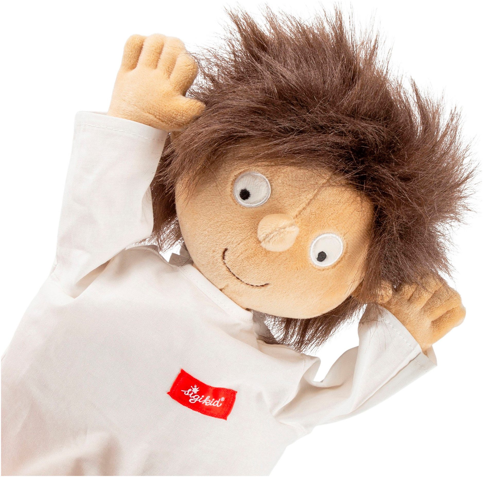 Sigikid Stoffpuppe PlayQ, Erwin, zum Forschen und Entdecken günstig online kaufen