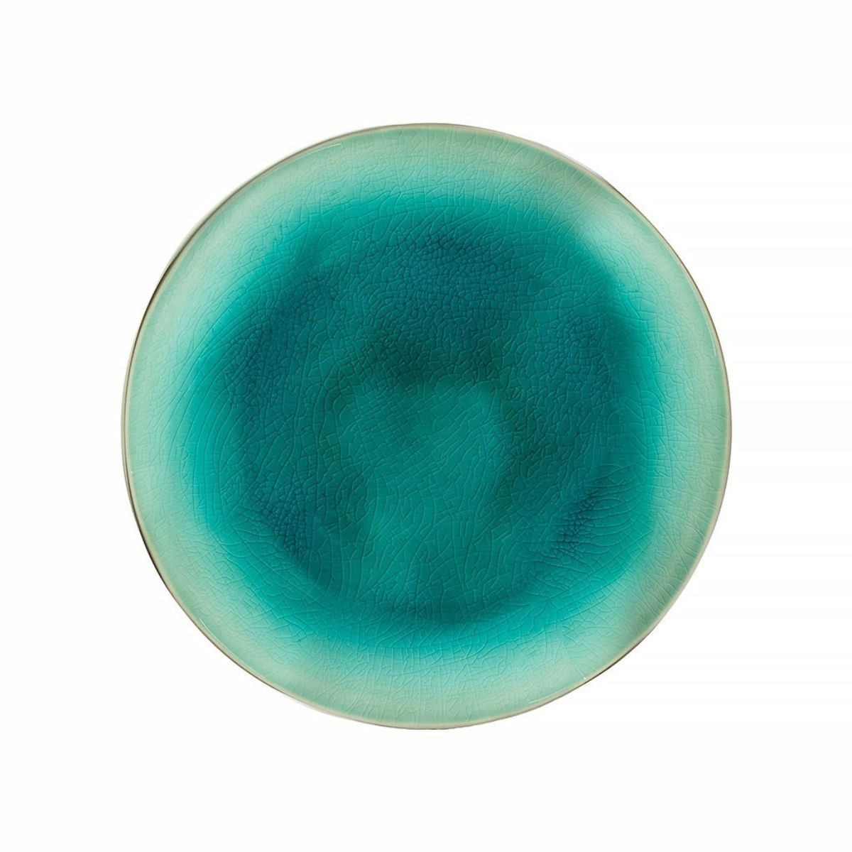 Costa Nova Frühstücksteller Riviera Azur, Costa Nova, 21,6 cm, (1 St), Ø 21,6 cm, Höhe: 2,6 cm