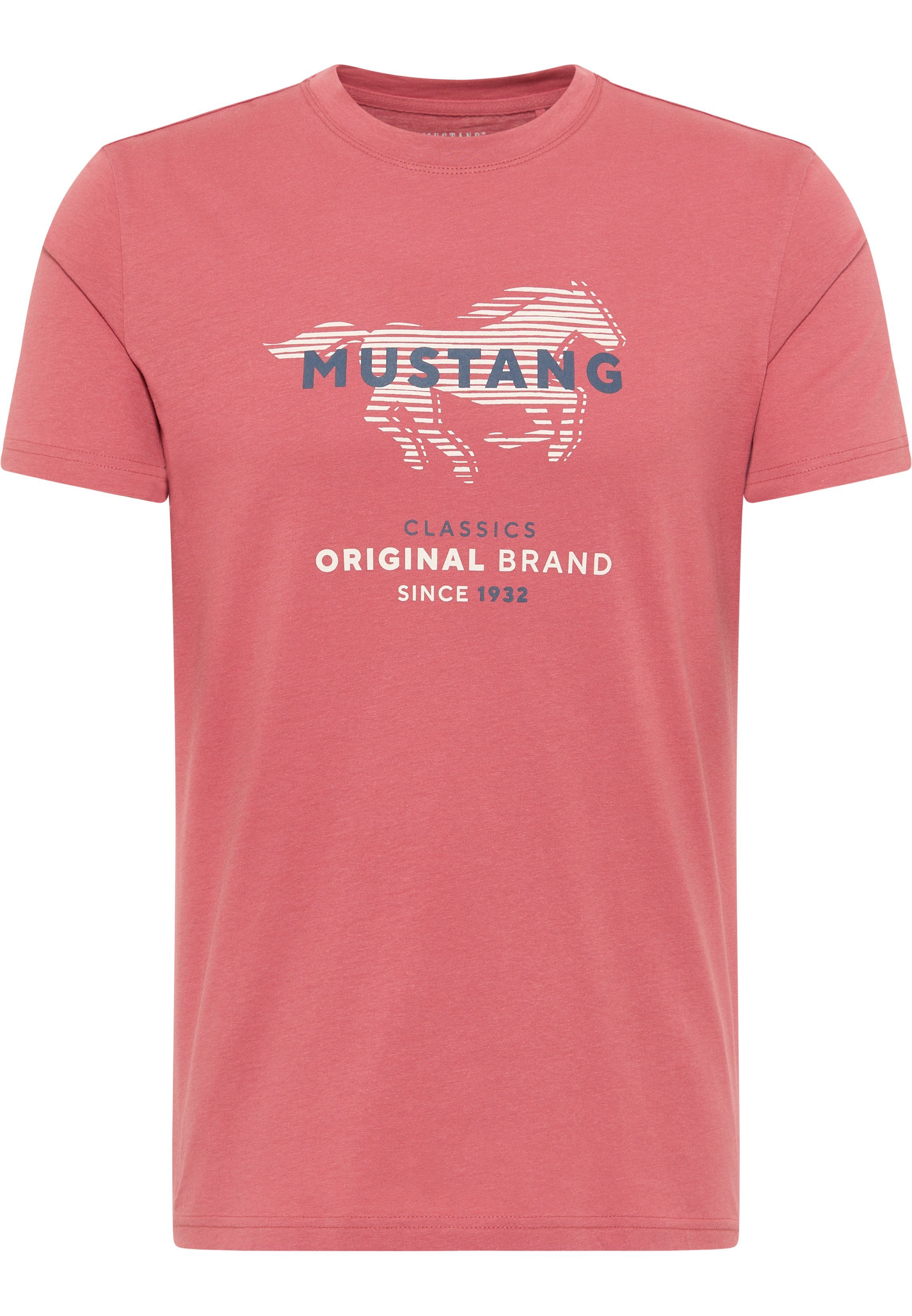 MUSTANG T-Shirt Style hellrot Alex C Print