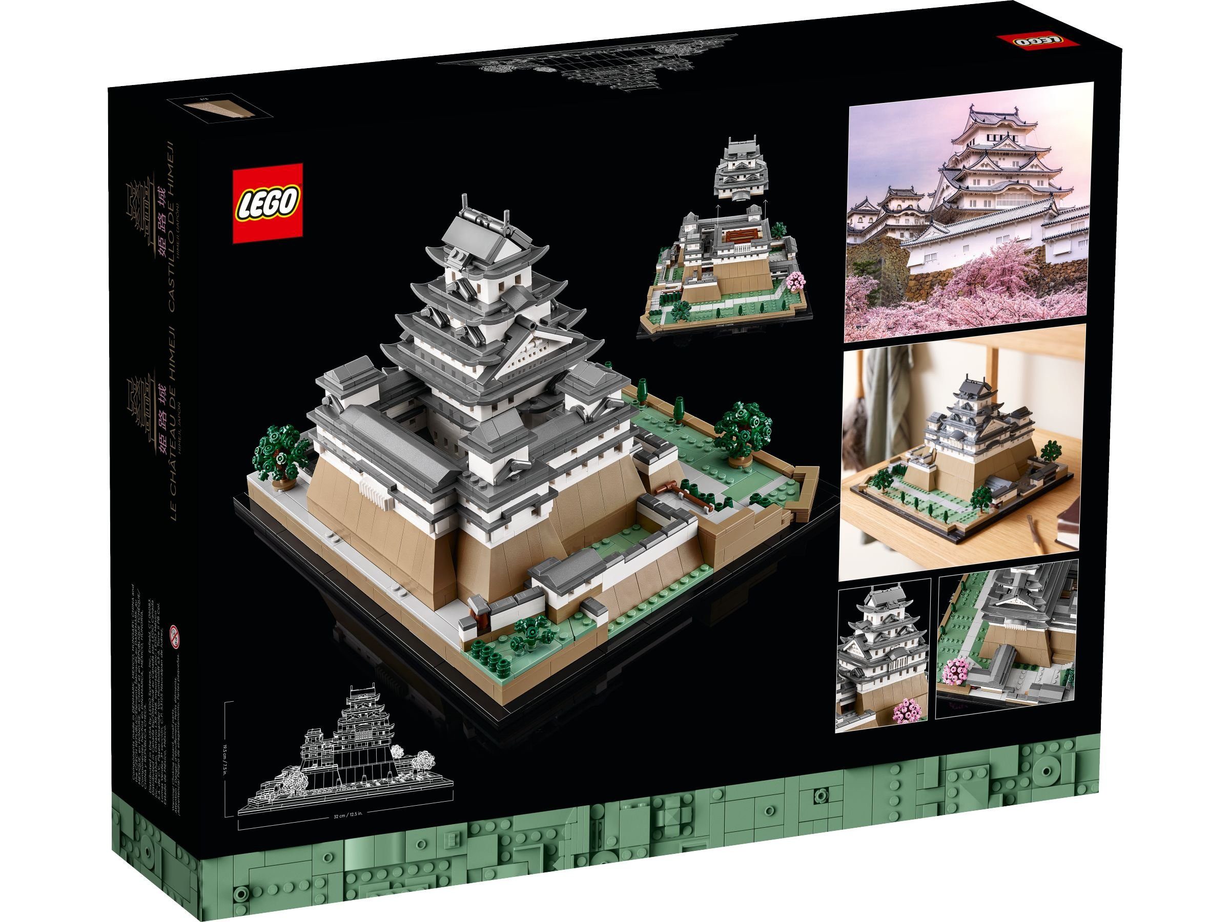 LEGO® LEGO® Architecture Burg Himeji - 21060 NEU! Teile 2125x Spielbausteine, (Bausteine, 2125 St., Kreativ-Set), Made in Europe
