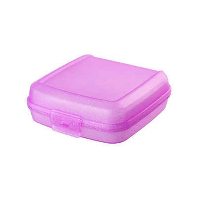 Engelland Lunchbox Brotdose mit Klickverschluss, Kunststoff (BPA-frei), (Vorteils-Set, 1-tlg., Ideal für Schule, Kindergarten und Arbeit), BPA frei, robuster Kunststoff, spülmaschinengeeignet