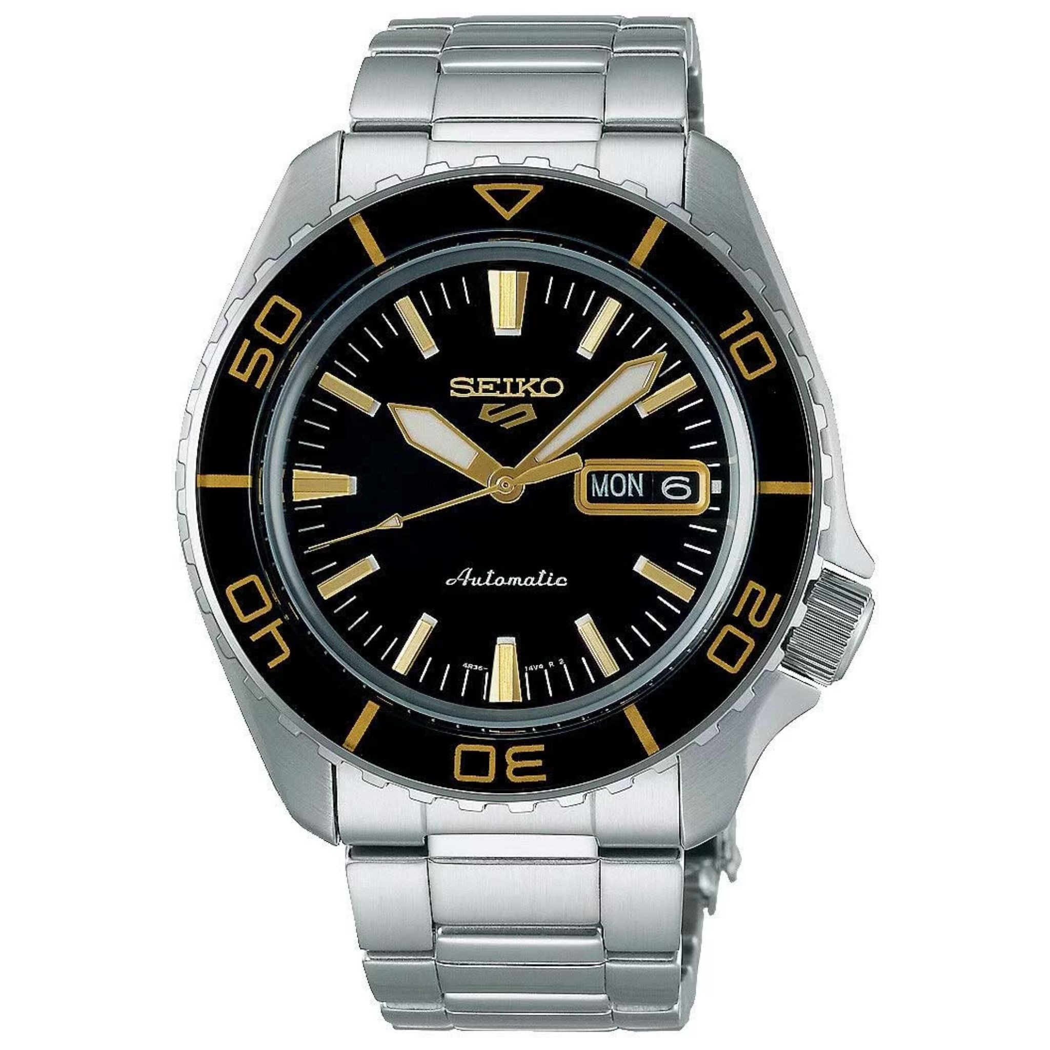 Seiko Automatikuhr Herrenuhr Automatikwerk mit Handaufzug - Seiko Modell: SRPK99K1